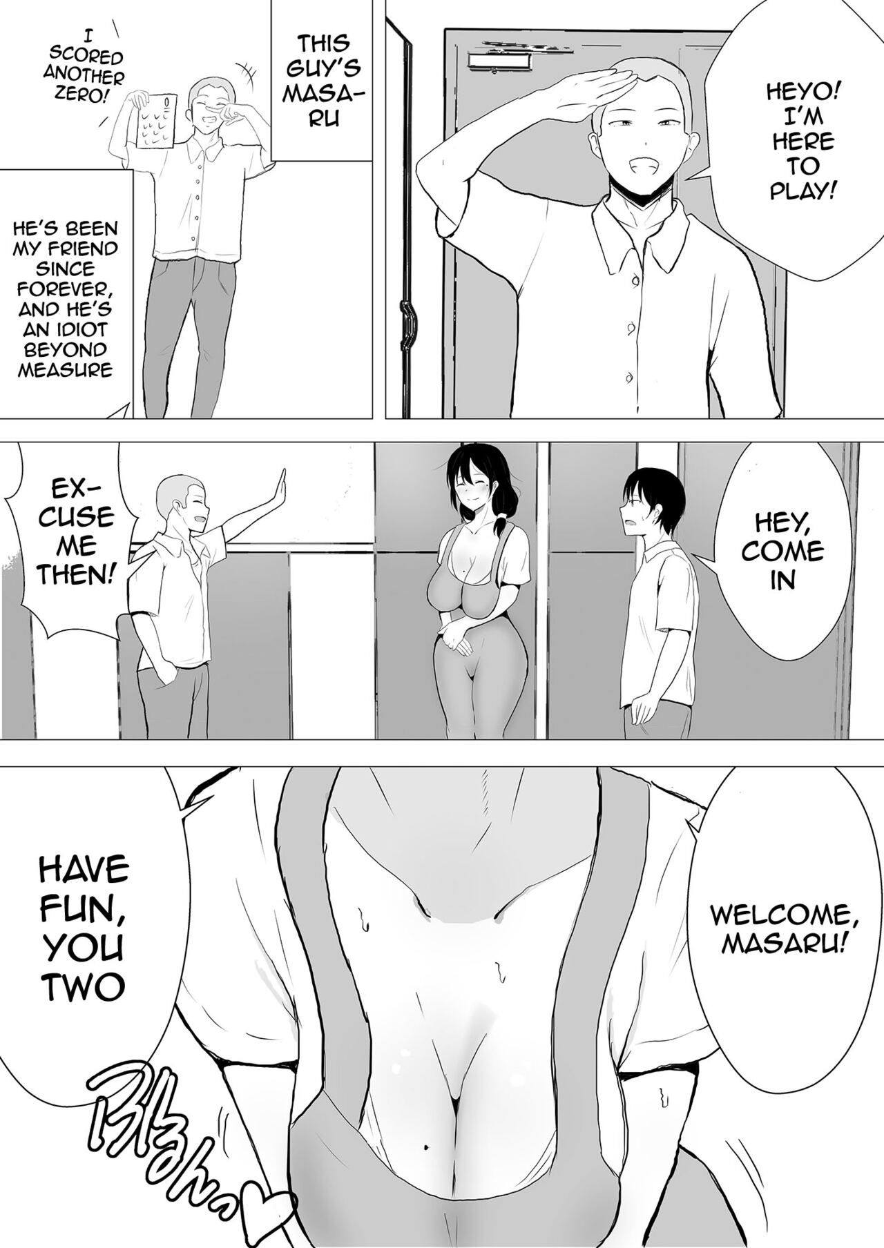 TomoKano Kaa-chan~ Daisuki na Ore no Hahaoya wa Aho na Shinyuu no Kanojo~ | My Mom Is My Friend’s Girlfriend — preview page 13