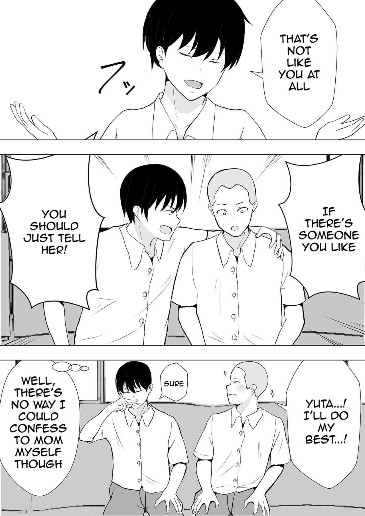 TomoKano Kaa-chan~ Daisuki na Ore no Hahaoya wa Aho na Shinyuu no Kanojo~ | My Mom Is My Friend’s Girlfriend — preview page 16