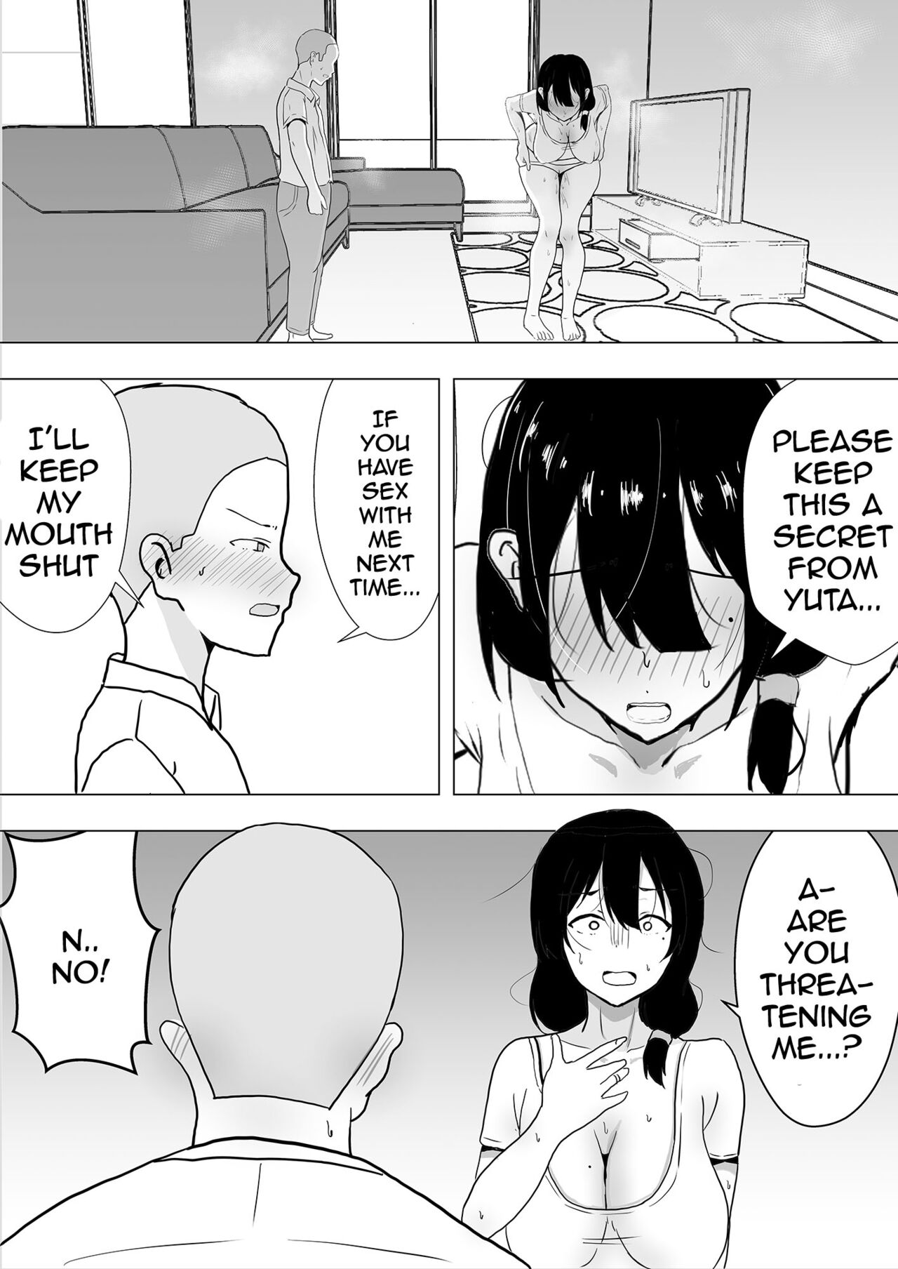 TomoKano Kaa-chan~ Daisuki na Ore no Hahaoya wa Aho na Shinyuu no Kanojo~ | My Mom Is My Friend’s Girlfriend – Chapter 1 – page 39