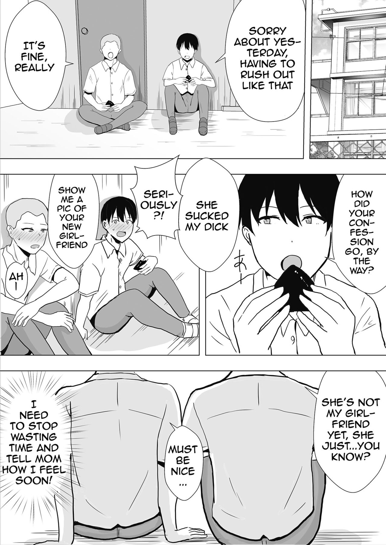 TomoKano Kaa-chan~ Daisuki na Ore no Hahaoya wa Aho na Shinyuu no Kanojo~ | My Mom Is My Friend’s Girlfriend – Chapter 1 – page 41
