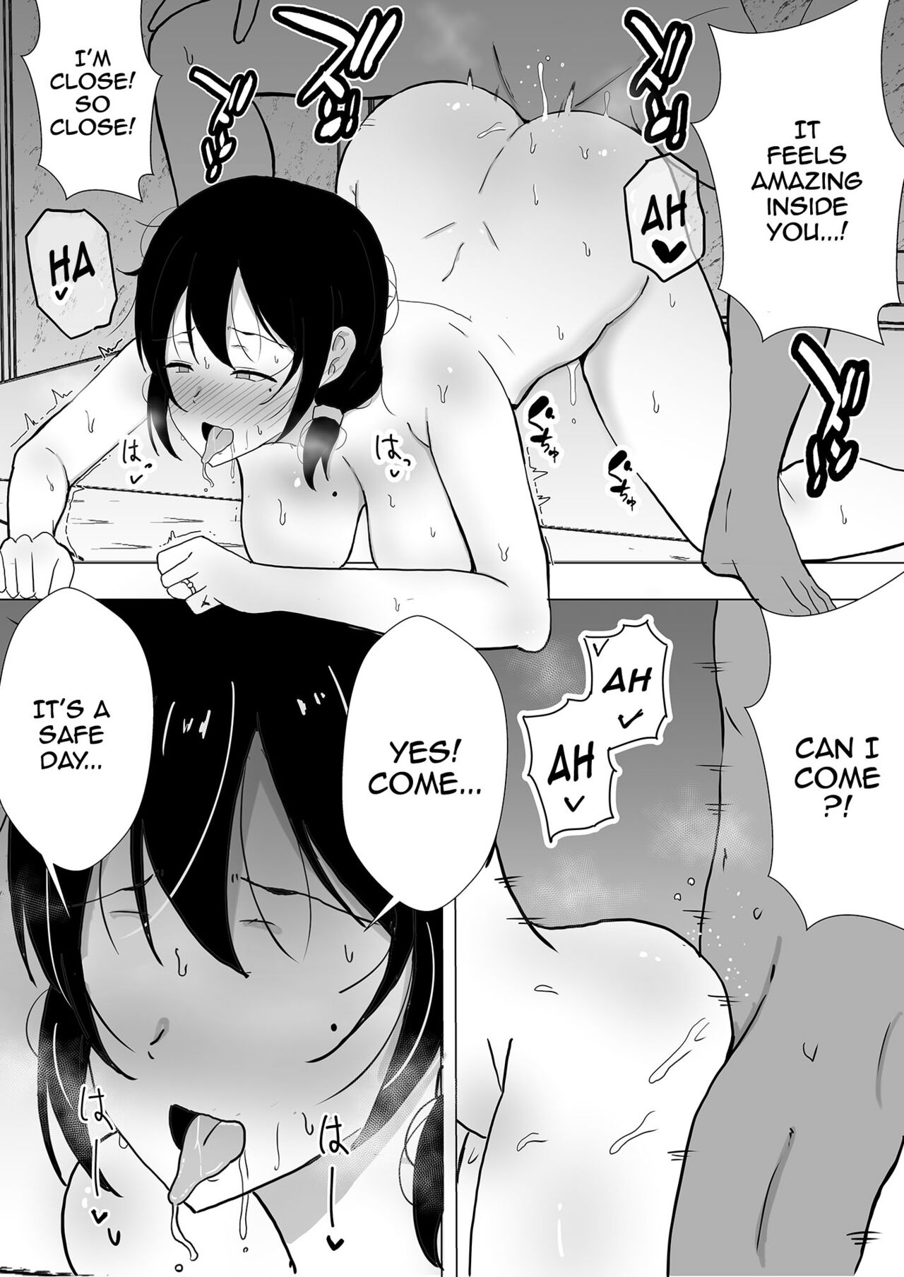 TomoKano Kaa-chan~ Daisuki na Ore no Hahaoya wa Aho na Shinyuu no Kanojo~ | My Mom Is My Friend’s Girlfriend – Chapter 1 – page 54