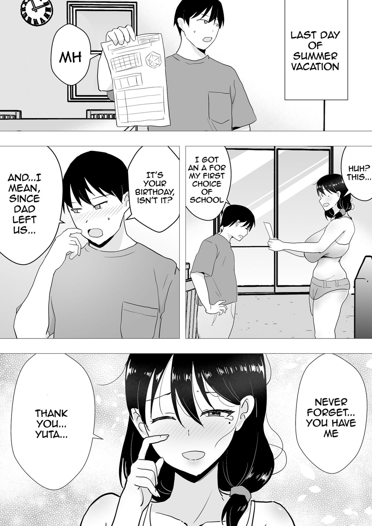 TomoKano Kaa-chan II ~Jitaku, Musuko no Tomodachi ni Ochita Natsu~ | My Mom Is My Friend’s Girlfriend 2 – Chapter 1 – page 40