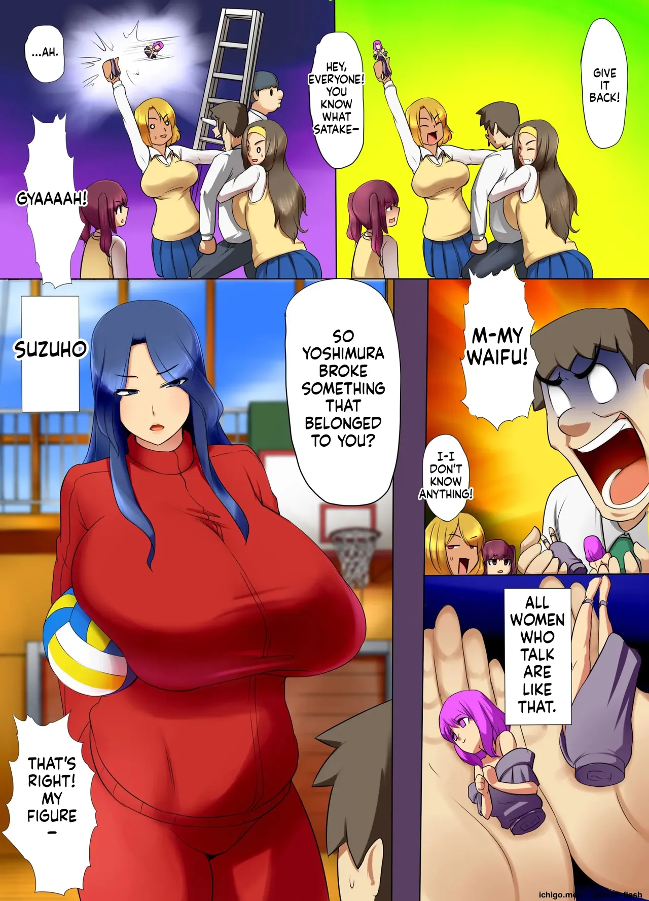 The Story Of How I Stopped Time For The Women Who Made Fun Of Me, Fucked Them Like Crazy — preview page 3
