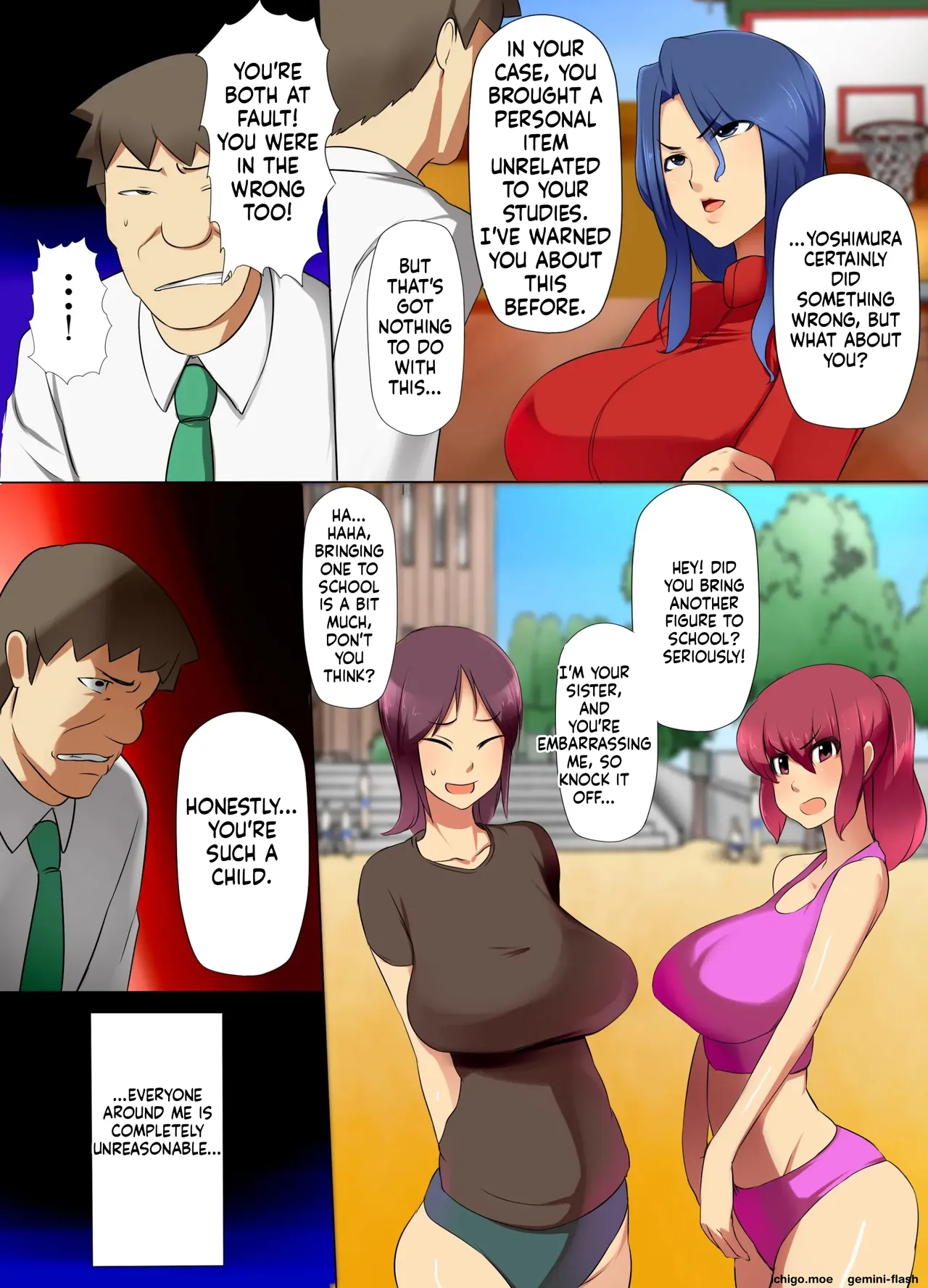 The Story Of How I Stopped Time For The Women Who Made Fun Of Me, Fucked Them Like Crazy — preview page 4