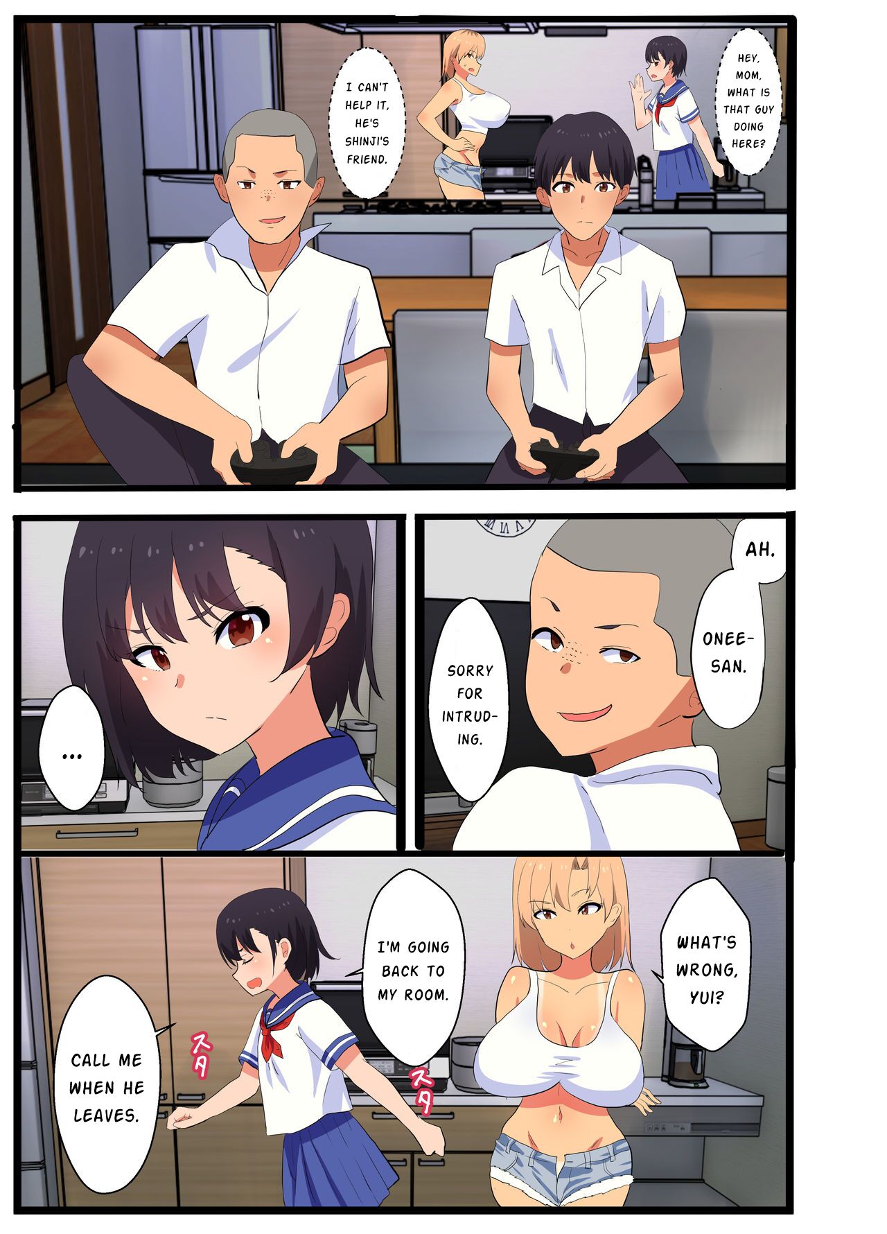 ~NTR Kazoku~ Kazoku Omoi no Tsuyoki na Moto Yanmama ga Musuko no Tomodachi no SeFri Benki ni Ochiru made | ~NTR Family~ The story of a strong-willed mother who cares about her family, and her fall into the hands of her son’s bully friend. — preview page 9