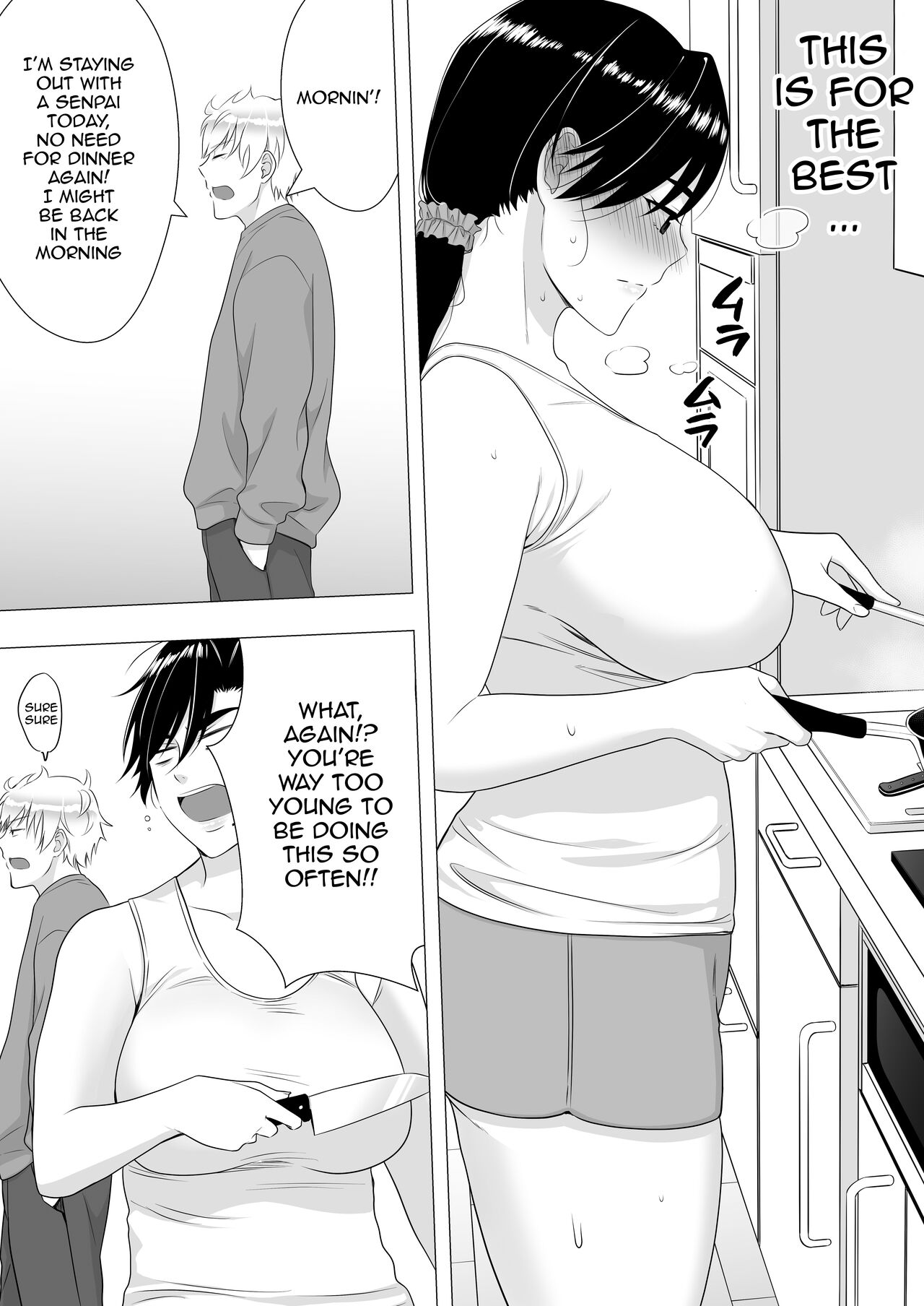 Kimottama Kaa-chan ~Genki Mama ga Boku no Dekachin ni Ochiru made~ | Gutsy Mom ~Until The Energetic Mother Falls To My Giant Dick~ – Chapter 1 – page 41