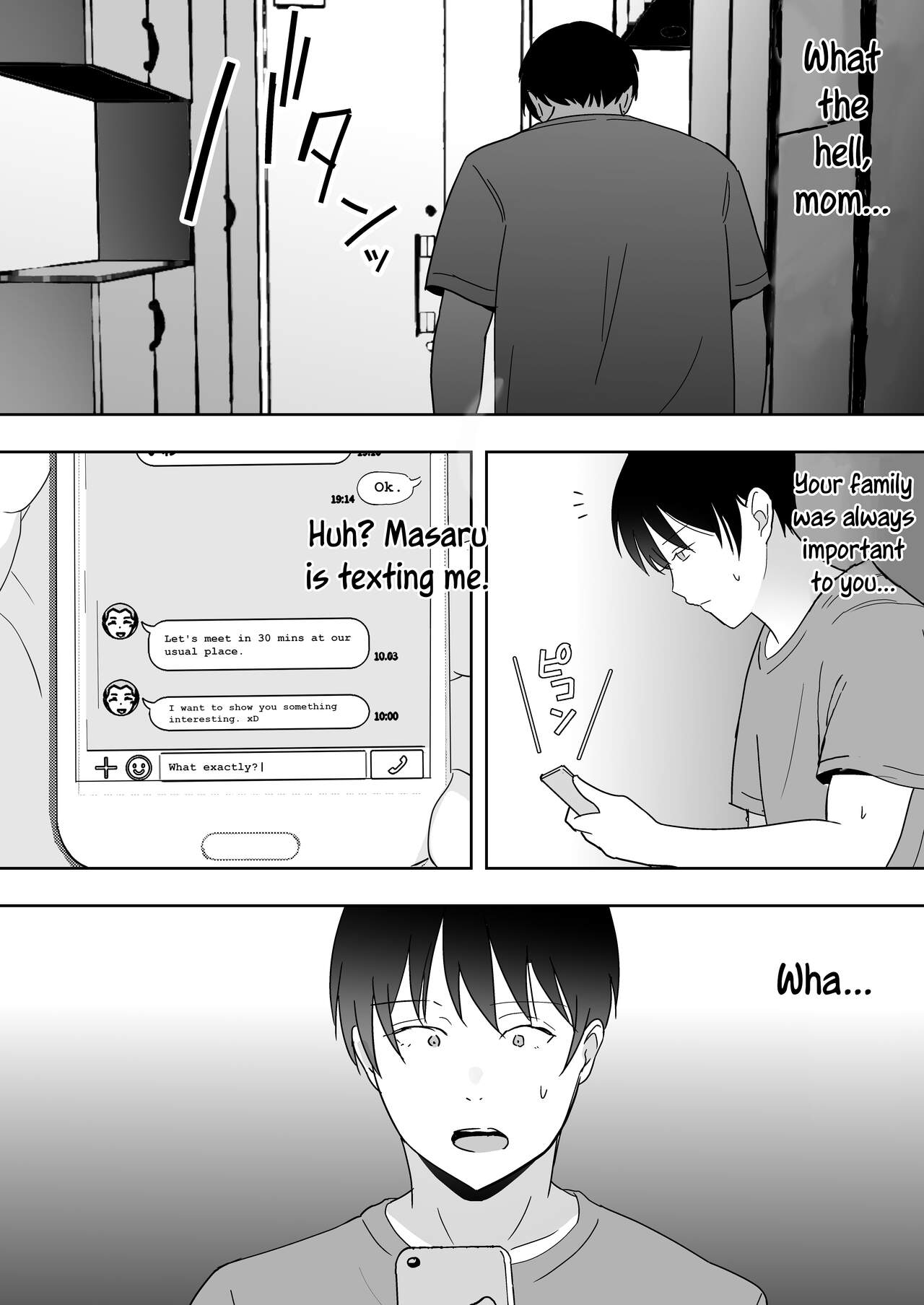 TomoKano Kaa-chan 3 ~Daisuki na Hahaoya ga Akuyuu Chinpo ni Haramu made~ – Chapter 1 – page 34