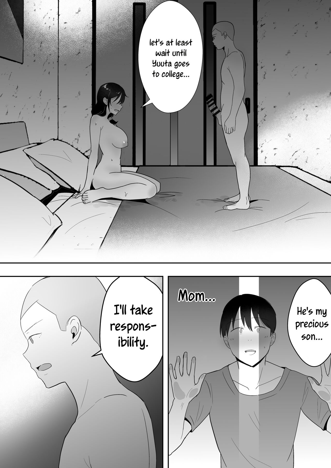 TomoKano Kaa-chan 3 ~Daisuki na Hahaoya ga Akuyuu Chinpo ni Haramu made~ – Chapter 1 – page 59