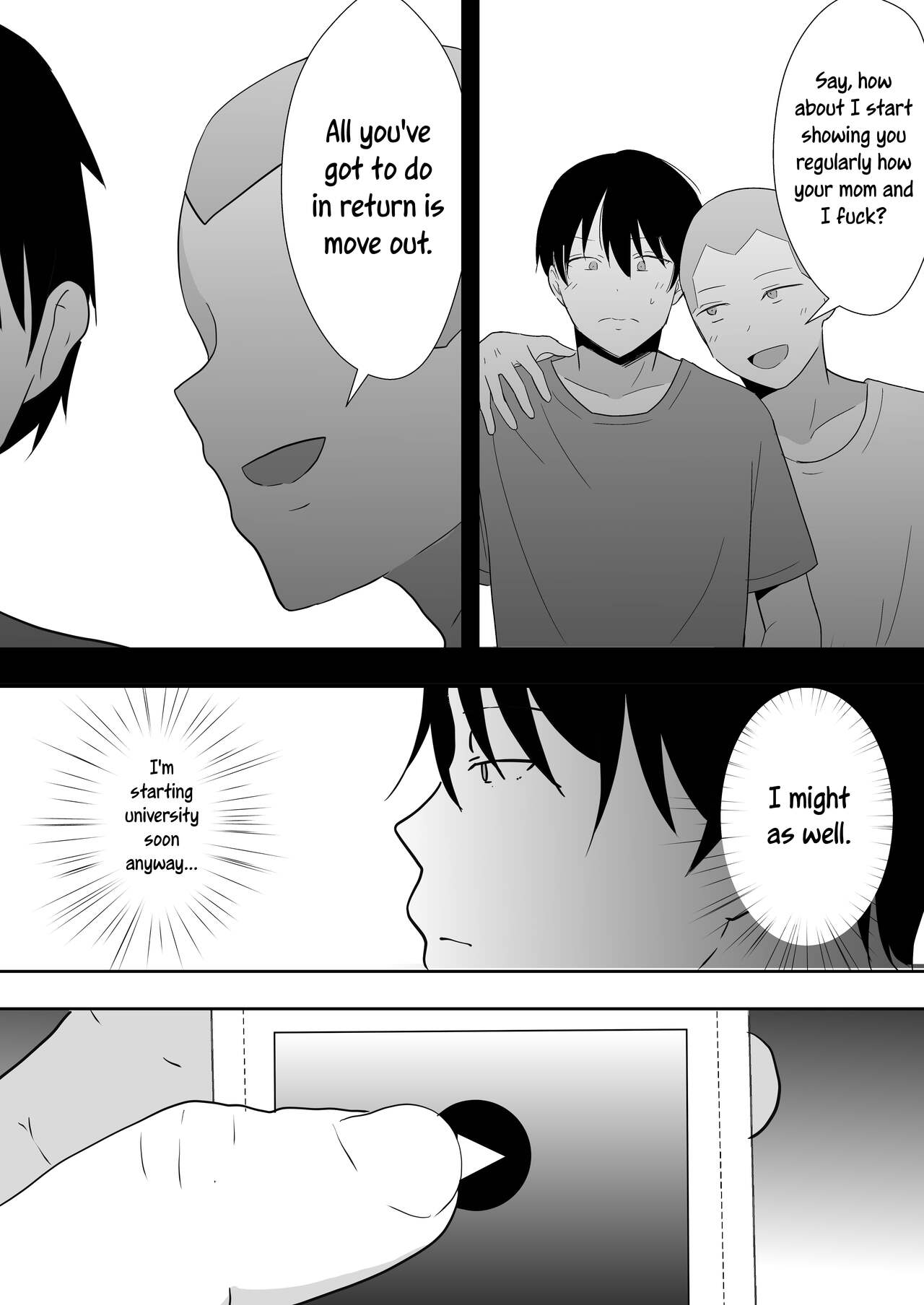 TomoKano Kaa-chan 3 ~Daisuki na Hahaoya ga Akuyuu Chinpo ni Haramu made~ – Chapter 1 – page 83