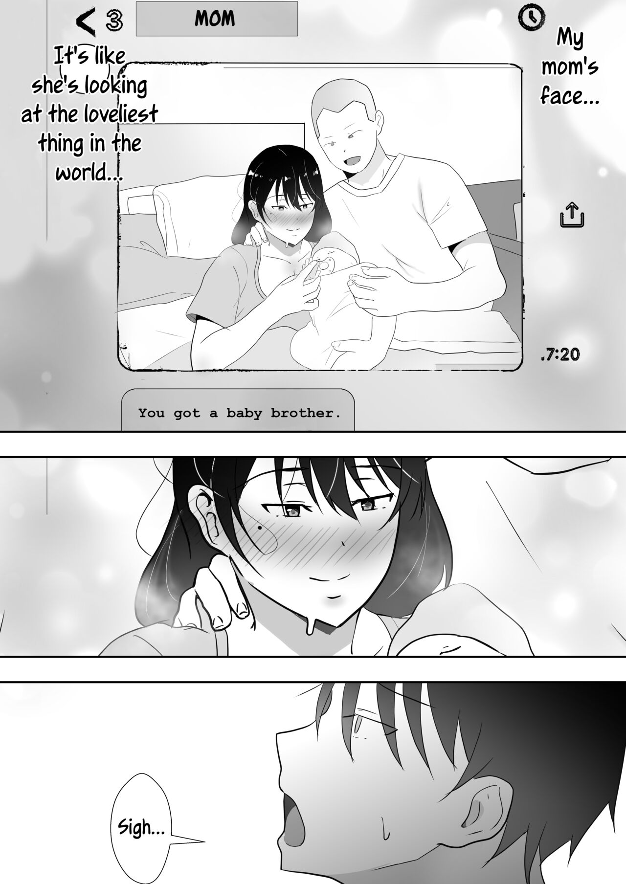 TomoKano Kaa-chan 3 ~Daisuki na Hahaoya ga Akuyuu Chinpo ni Haramu made~ – Chapter 1 – page 85