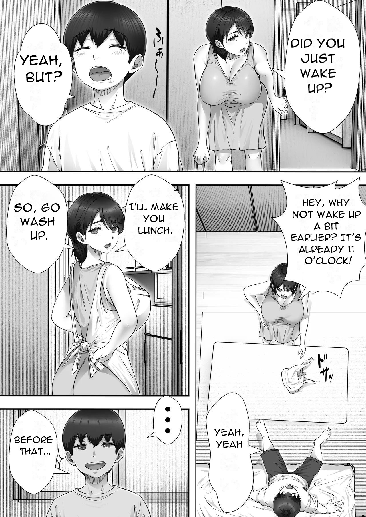 DeliHeal Kaa-chan 3 ~Having Sex with My Favorite Kaa-chan and Having a Half-Cohabitation Life~ — preview page 5