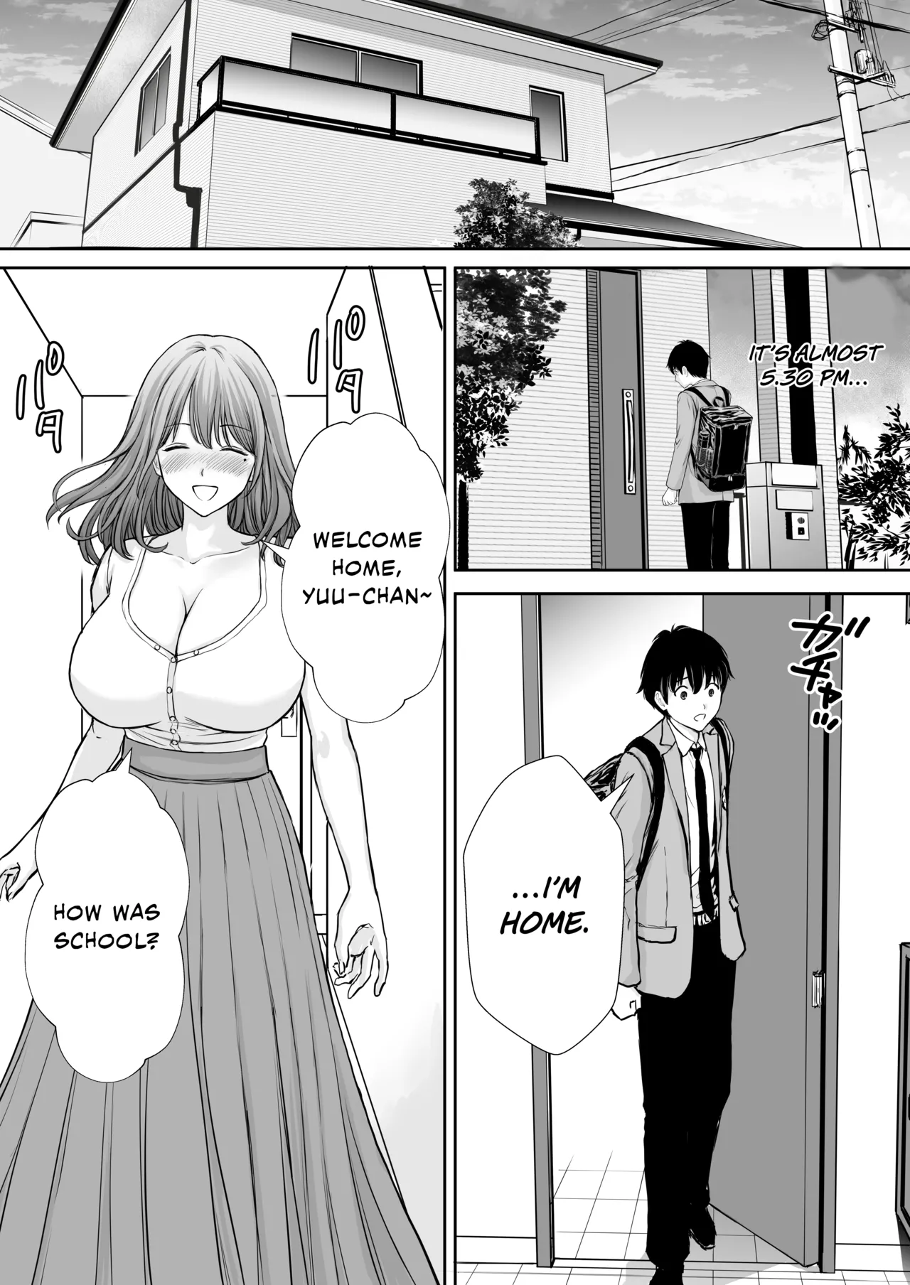 Boku no Kaa-chan ga Hikikomori Neet Debu Aniki no Seishori Onaho ni Natteita Hanashi | My Mother is My Fat Shut-in Older NEET Brother’s Sex Relief Onahole – Chapter 1 – page 37