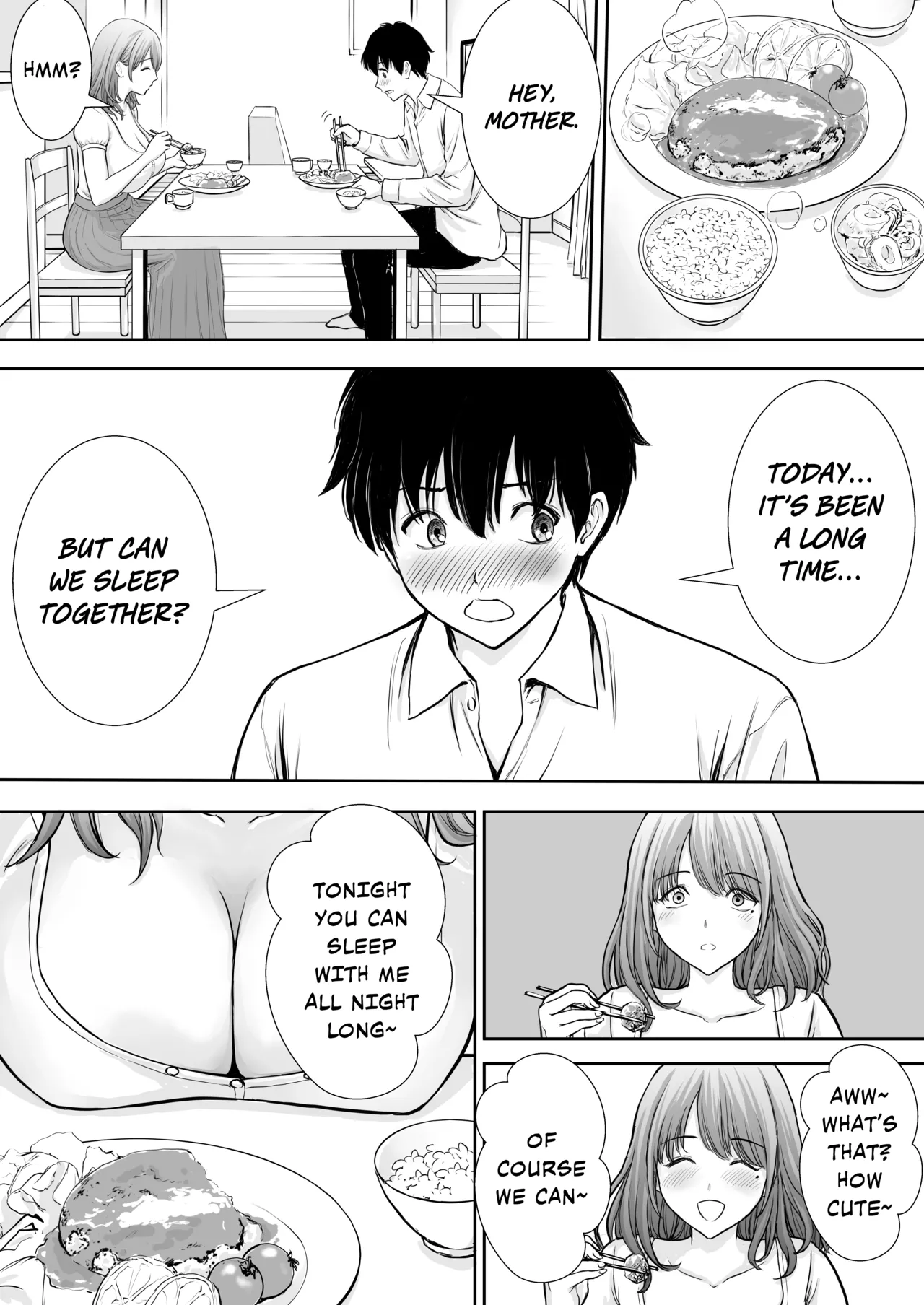 Boku no Kaa-chan ga Hikikomori Neet Debu Aniki no Seishori Onaho ni Natteita Hanashi | My Mother is My Fat Shut-in Older NEET Brother’s Sex Relief Onahole – Chapter 1 – page 40