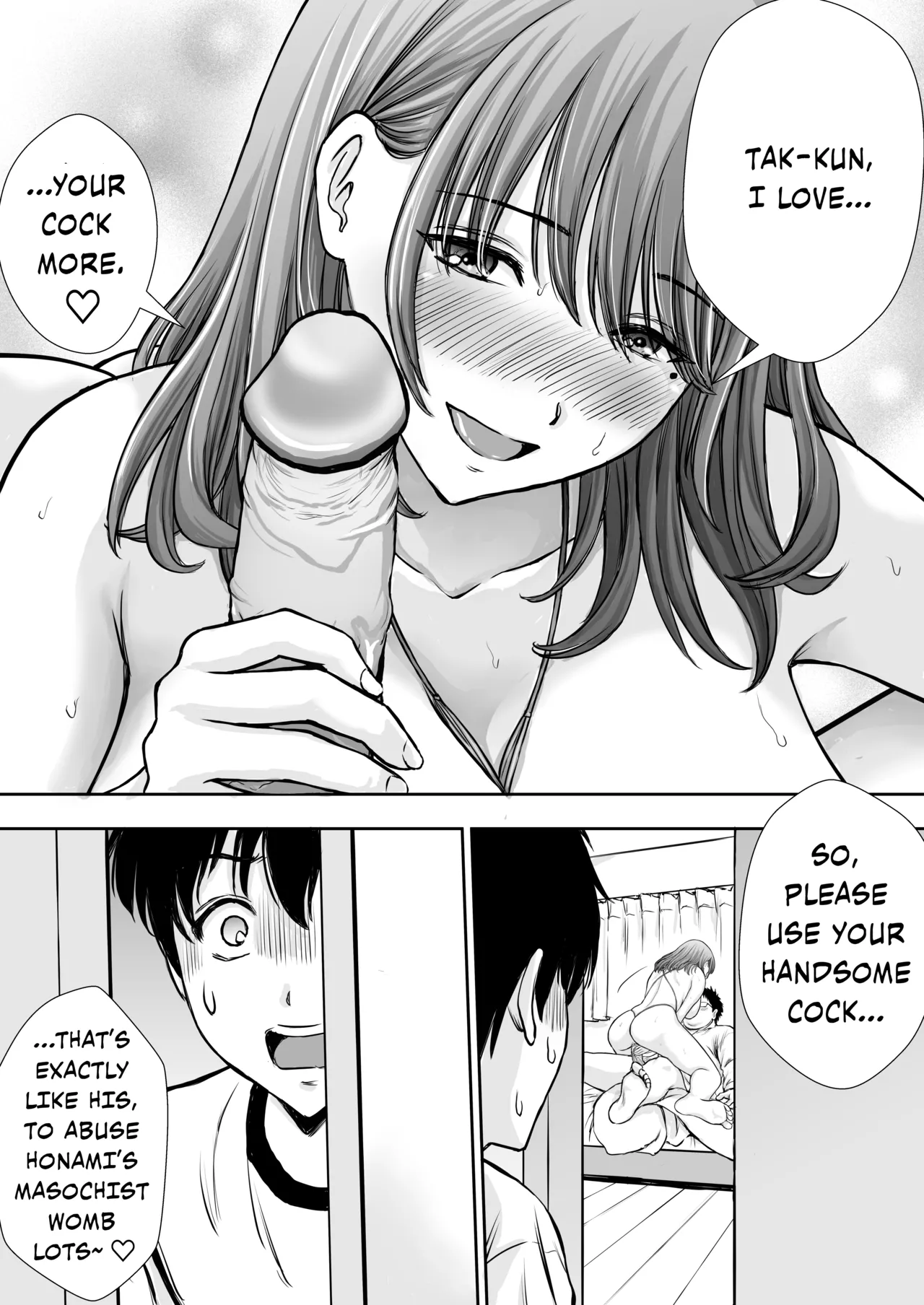 Boku no Kaa-chan ga Hikikomori Neet Debu Aniki no Seishori Onaho ni Natteita Hanashi | My Mother is My Fat Shut-in Older NEET Brother’s Sex Relief Onahole – Chapter 1 – page 61