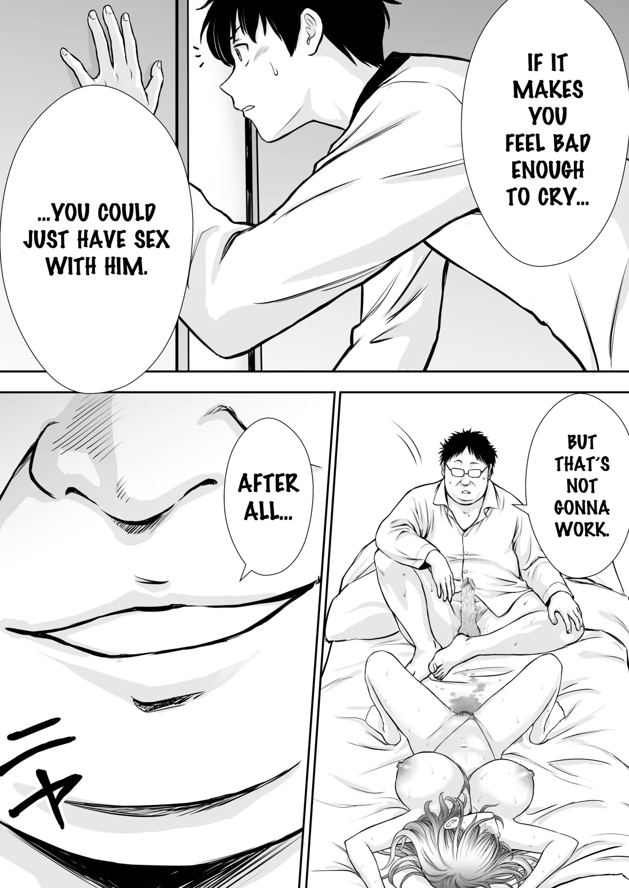 Boku no Kaa-chan ga Hikikomori Neet Debu Aniki no Seishori Onaho ni Natteita Hanashi | My Mother is My Fat Shut-in Older NEET Brother’s Sex Relief Onahole – Chapter 1 – page 68