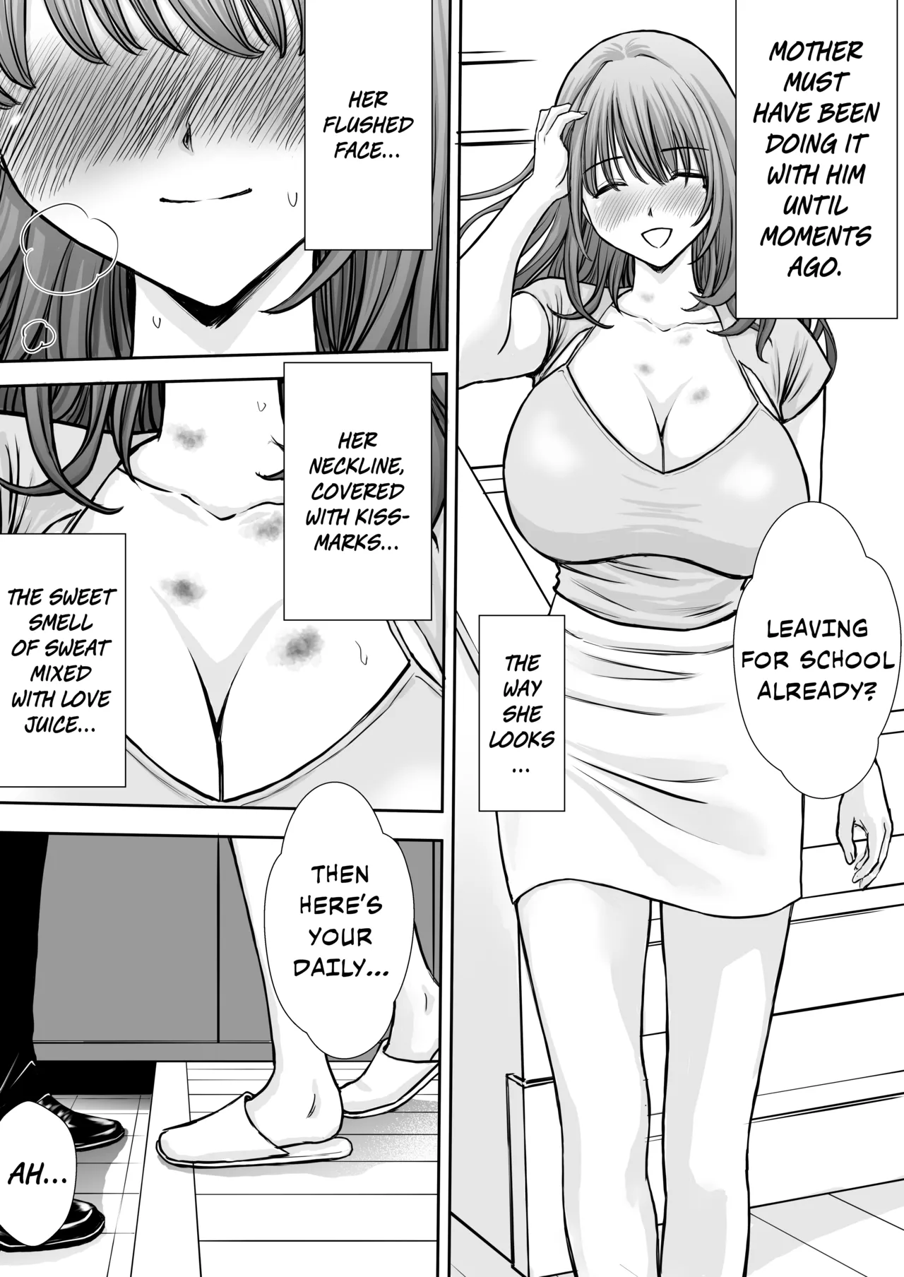 Boku no Kaa-chan ga Hikikomori Neet Debu Aniki no Seishori Onaho ni Natteita Hanashi | My Mother is My Fat Shut-in Older NEET Brother’s Sex Relief Onahole – Chapter 1 – page 73