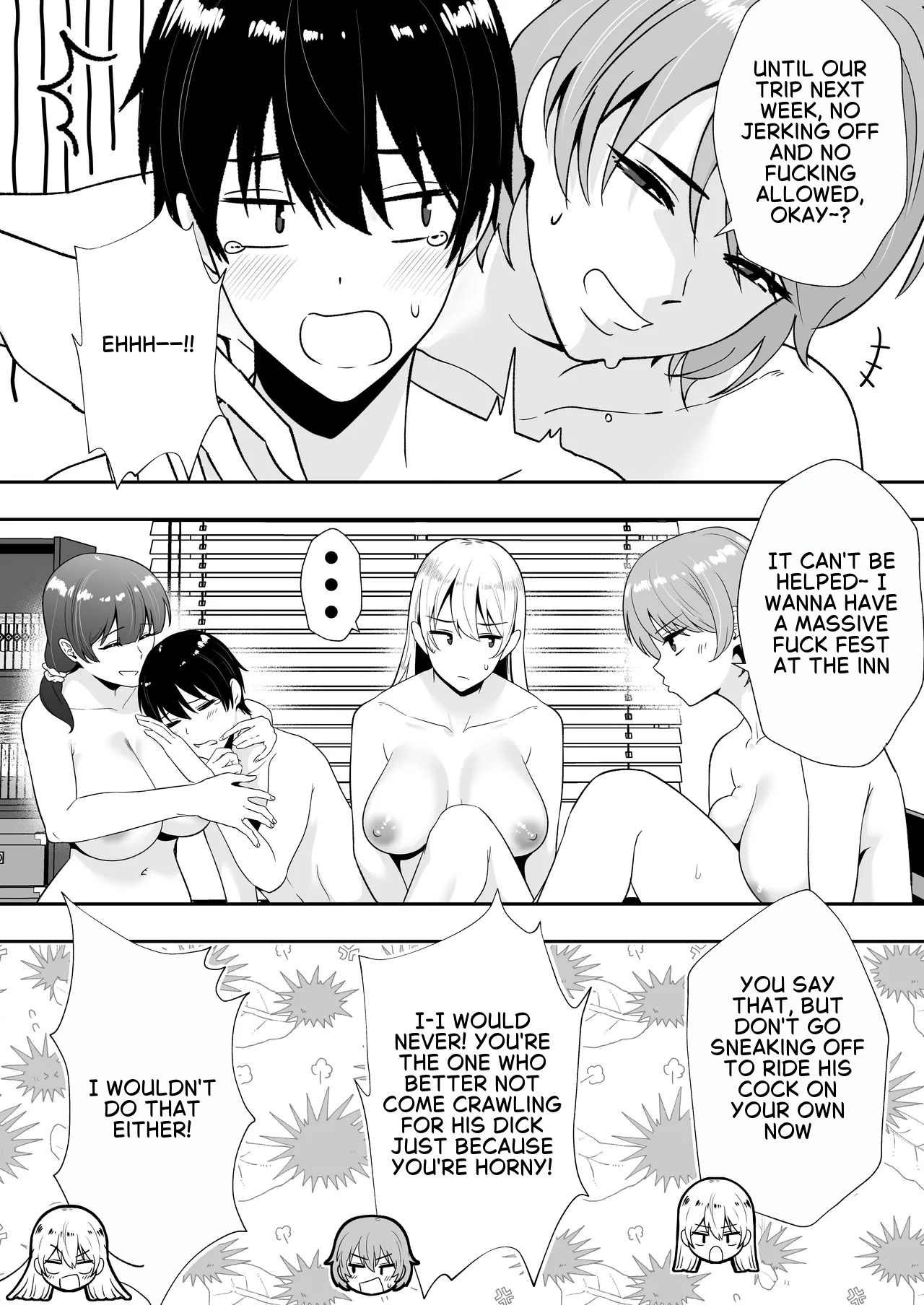 Mom Friend Harem 2 ~Lewd Hot Spring Trip: Filled to the Brim with Cum~ — preview page 14