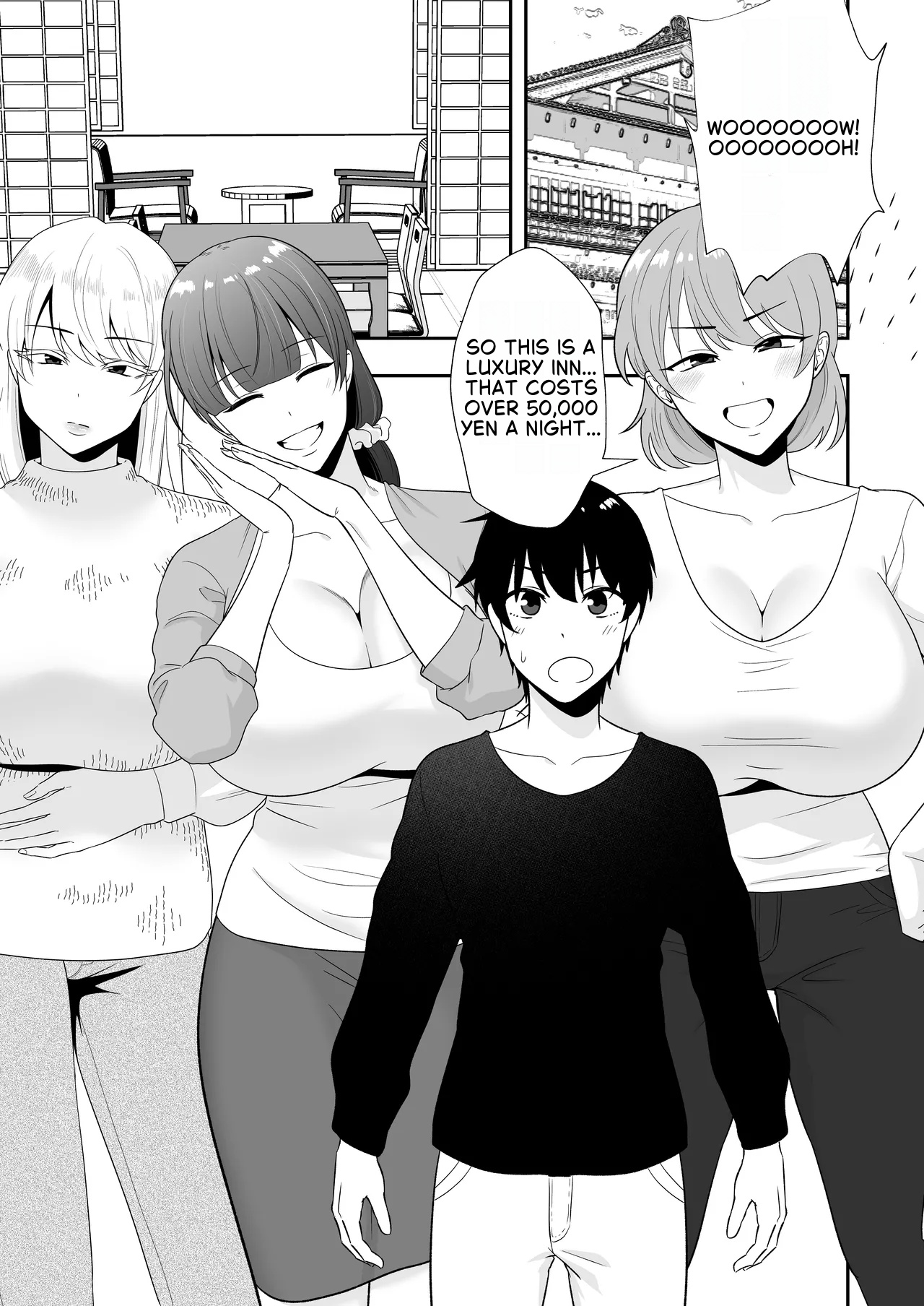 Mom Friend Harem 2 ~Lewd Hot Spring Trip: Filled to the Brim with Cum~ – Chapter 1 – page 26