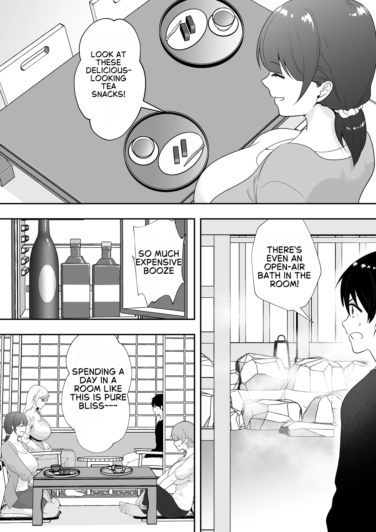 Mom Friend Harem 2 ~Lewd Hot Spring Trip: Filled to the Brim with Cum~ – Chapter 1 – page 27