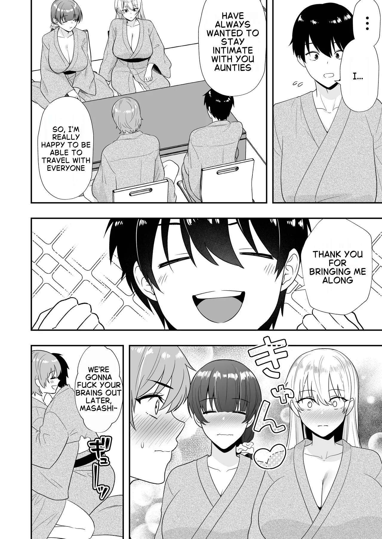 Mom Friend Harem 2 ~Lewd Hot Spring Trip: Filled to the Brim with Cum~ – Chapter 1 – page 51