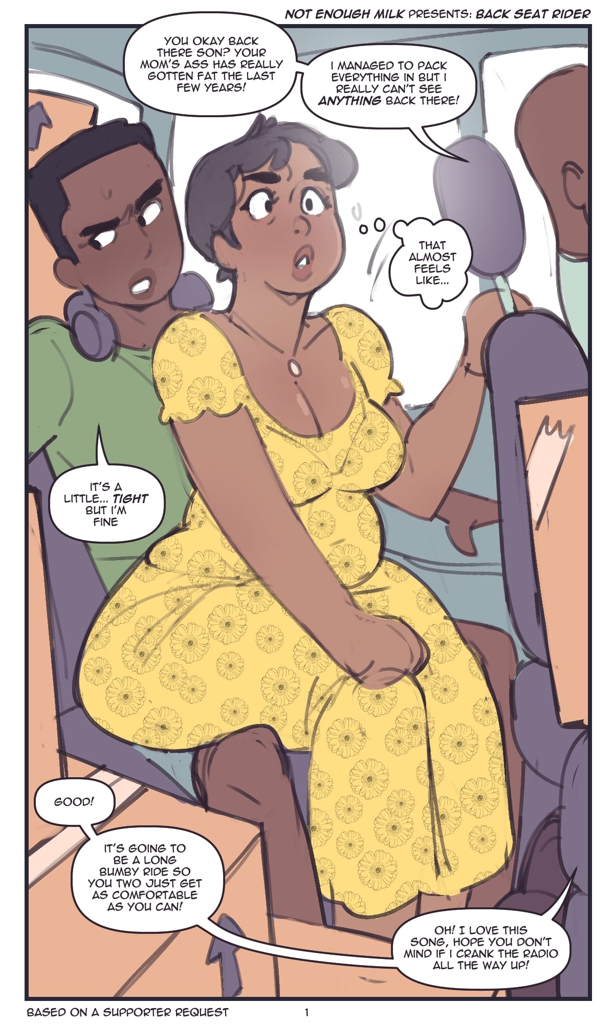 Backseat Rider — preview page 1