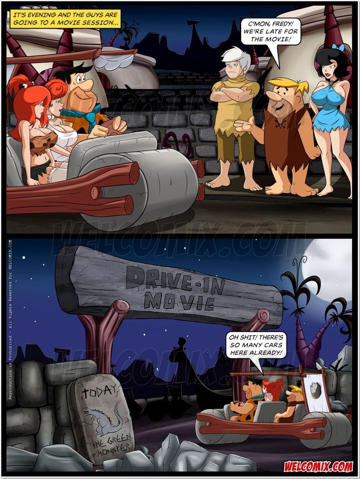 Dinner Wife Swap (The Flintstones) 5 — preview page 2
