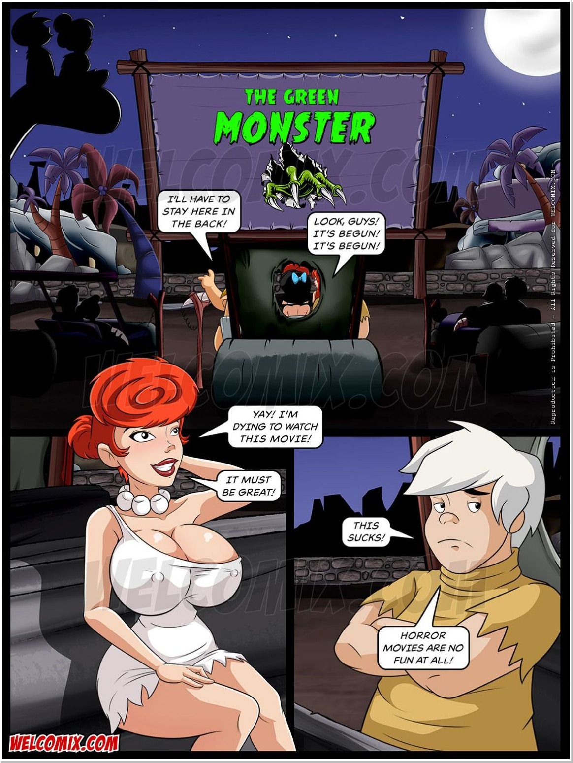 Dinner Wife Swap (The Flintstones) 5 — preview page 3