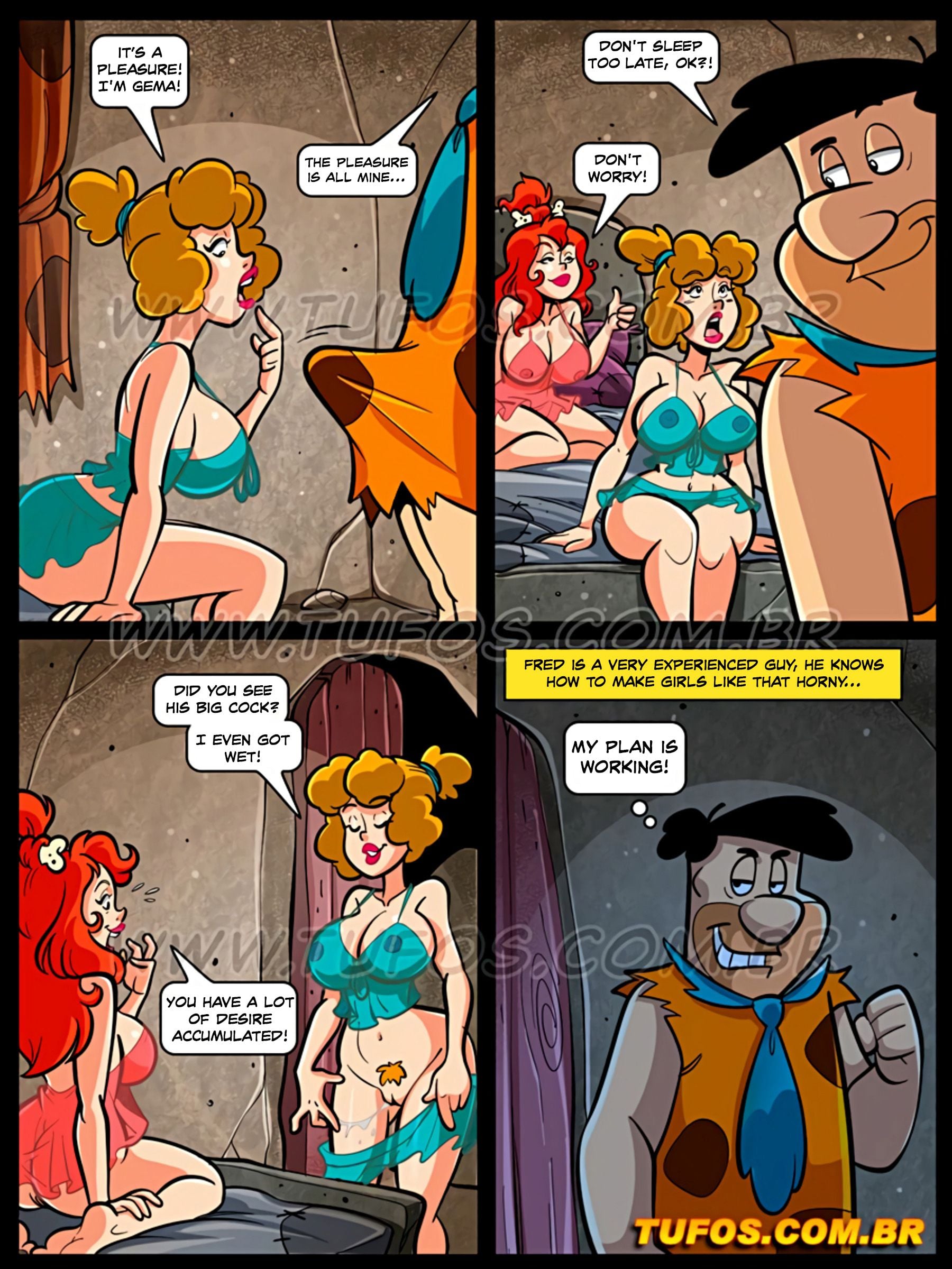 Dinner Wife Swap (The Flintstones) 14 — preview page 5