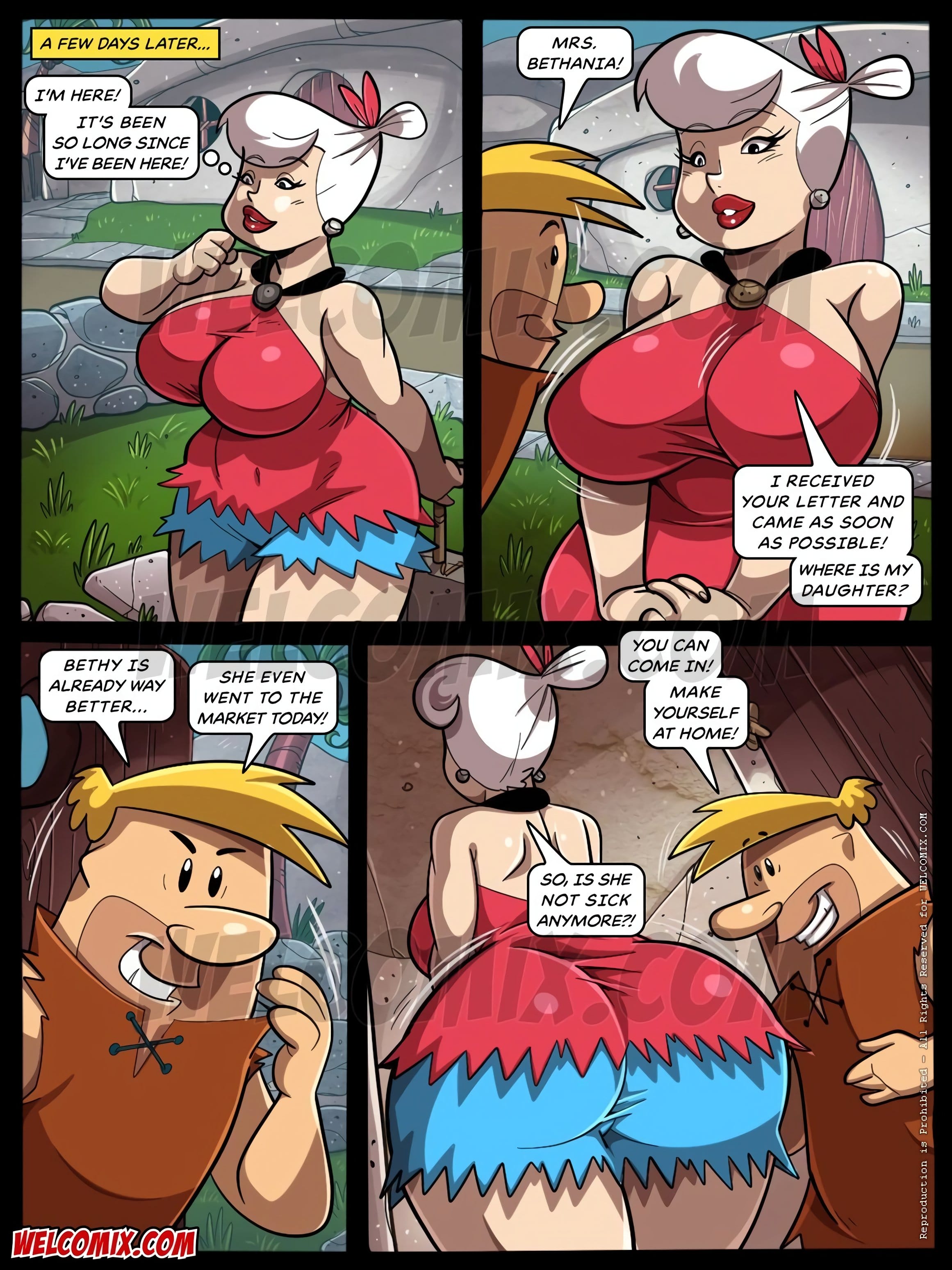 Dinner Wife Swap (The Flintstones) 19 — preview page 6