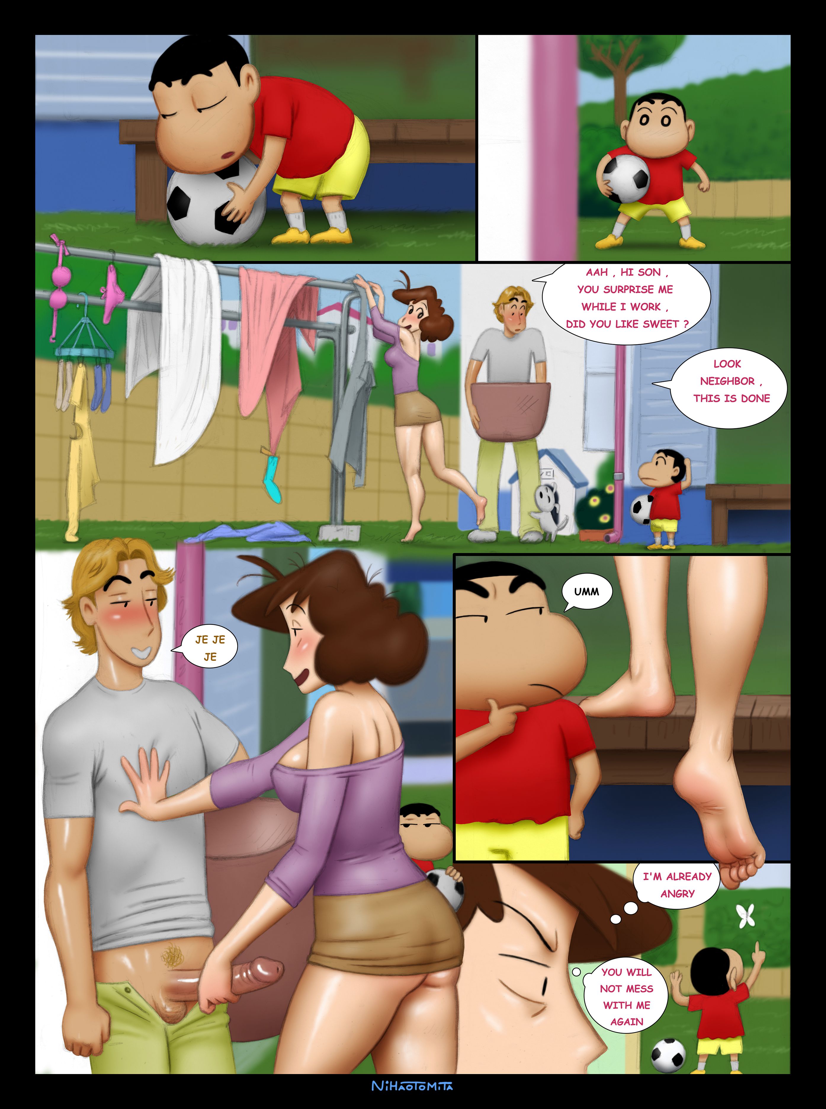 Misae Needs A Fuck (Crayon Shin-chan) — preview page 17