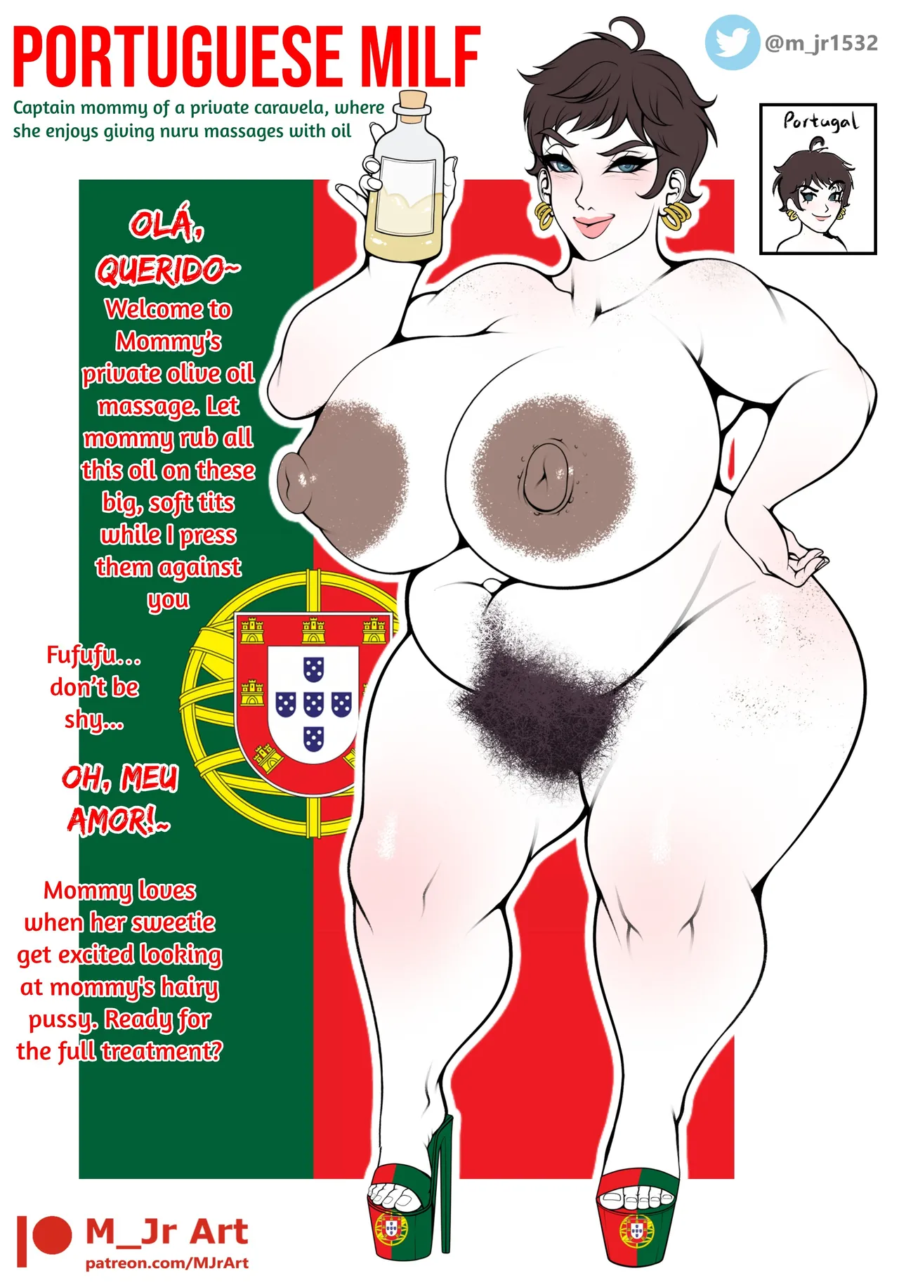 [M_Jr Art] Nation Milfs — preview page 8