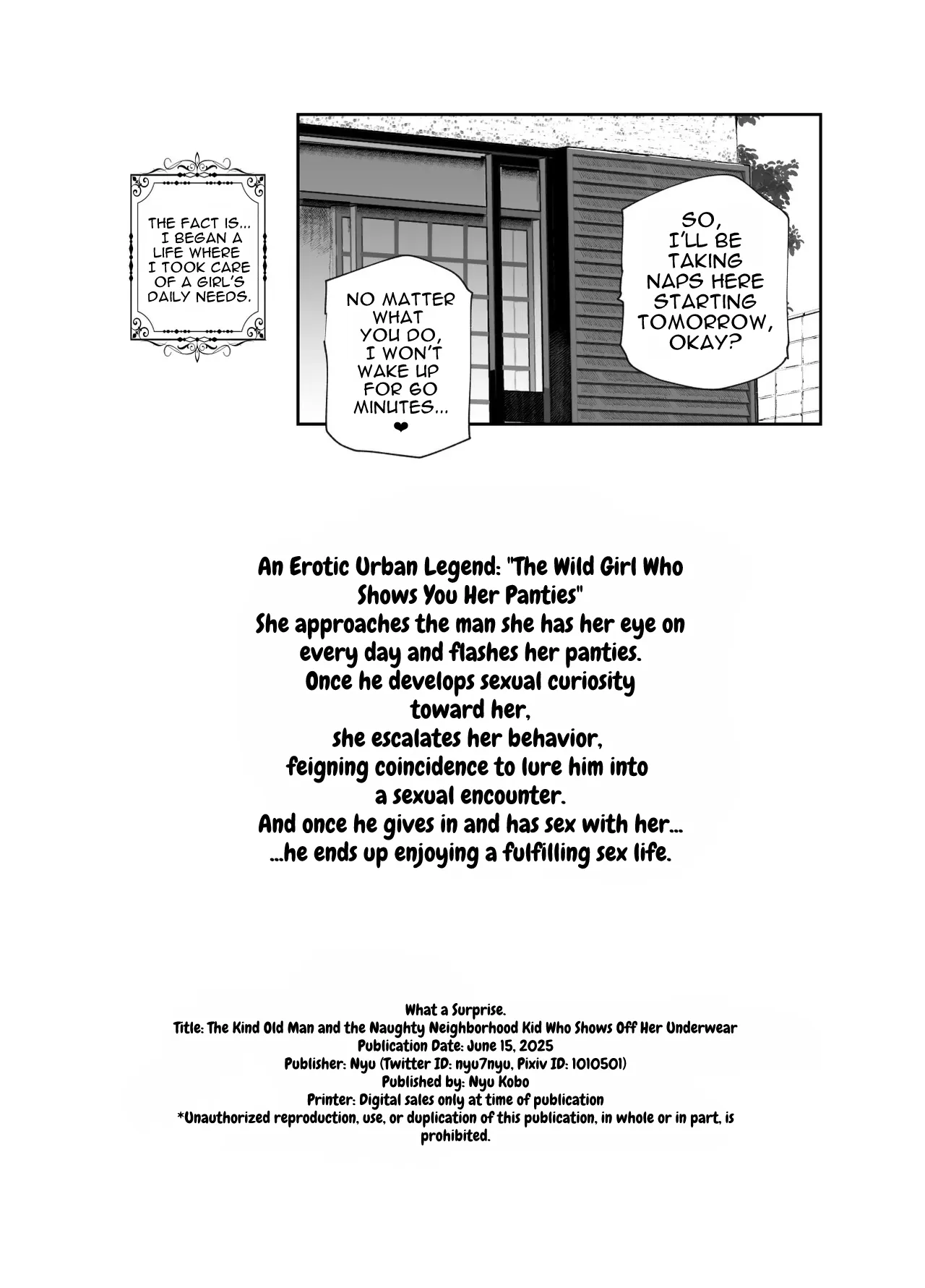 Zen no Oji-san to Pantsu Misete kuru Kinjo no Yabai Ko EX | Zen no Oji-san to Pantsu Misete kuru Kinjo no Yabai Ko EX | The Nice Guy and the Sketchy Neighborhood Kid Who Keeps Flashing Her Panties – Chapter 1 – page 26