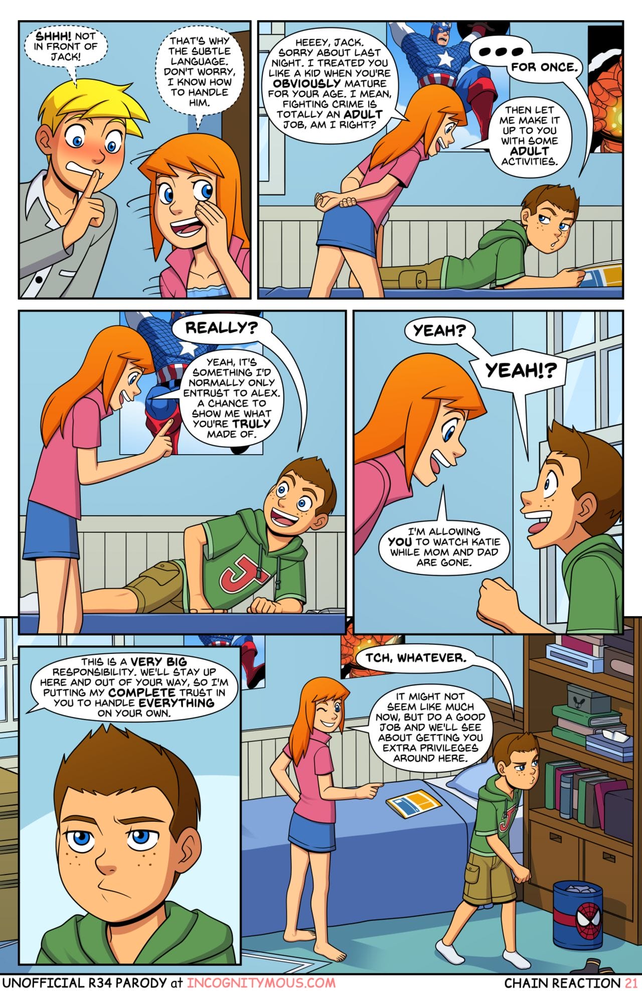 Chain Reaction (Power Pack) 1 – Chain Reaction – Chapter 1 – page 22