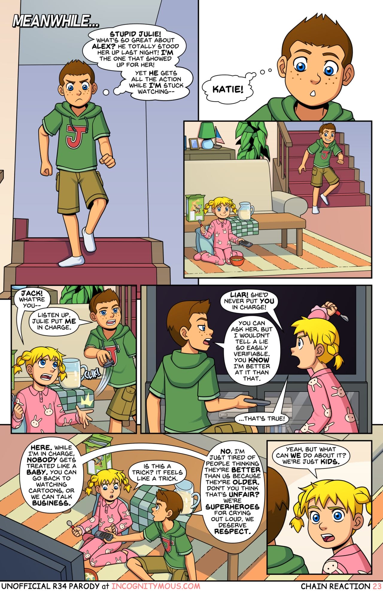 Chain Reaction (Power Pack) 1 – Chain Reaction – Chapter 1 – page 24