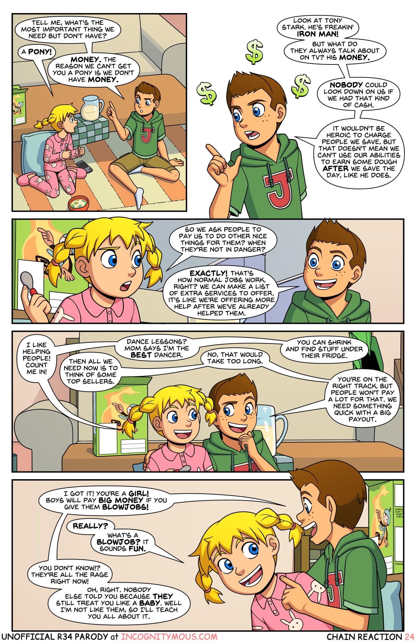 Chain Reaction (Power Pack) 1 – Chain Reaction – Chapter 1 – page 25