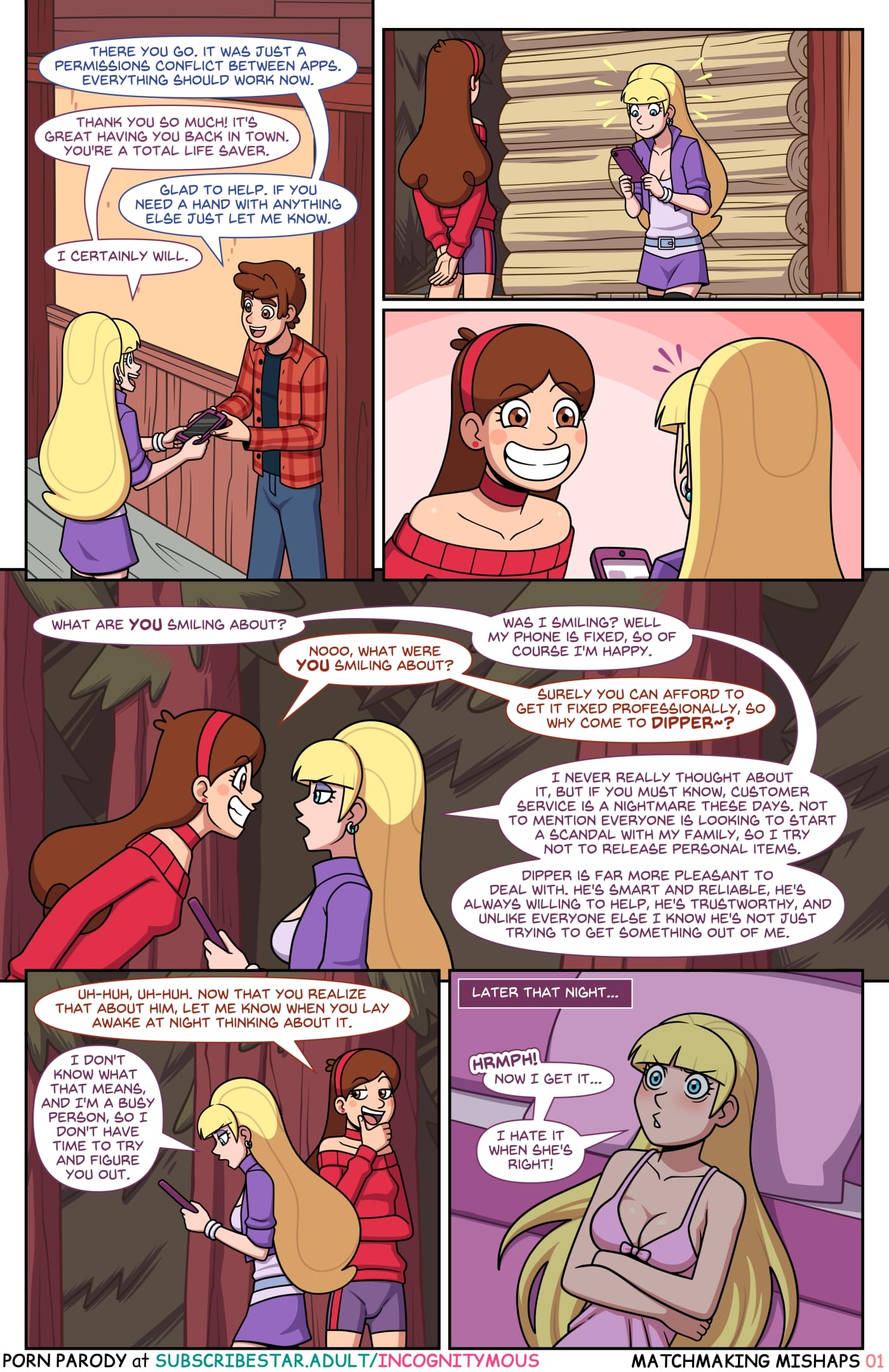 Matchmaking Mishaps (Gravity Falls) — preview page 1