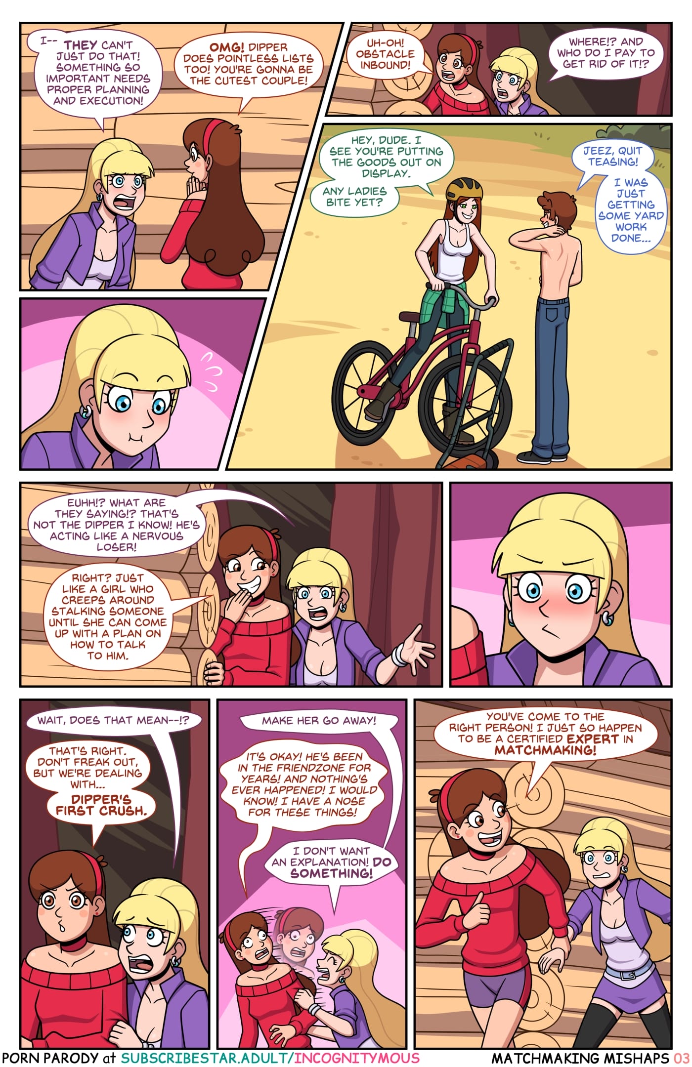 Matchmaking Mishaps (Gravity Falls) — preview page 3