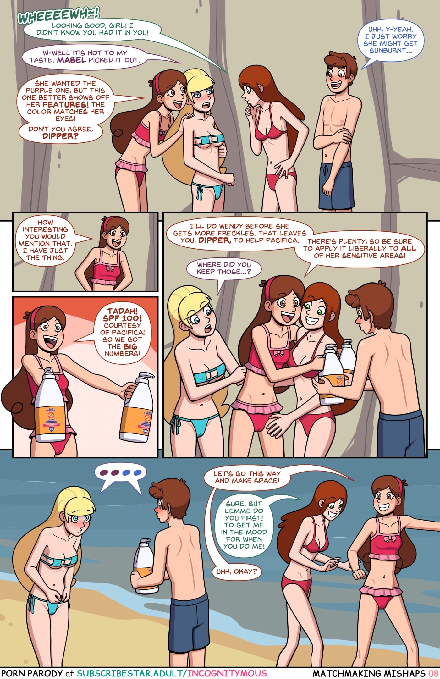 Matchmaking Mishaps (Gravity Falls) — preview page 8