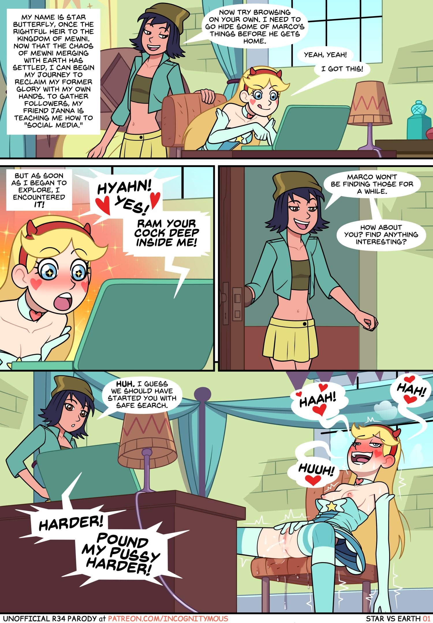 Star vs. Earth (Star VS. The Forces Of Evil) — preview page 1