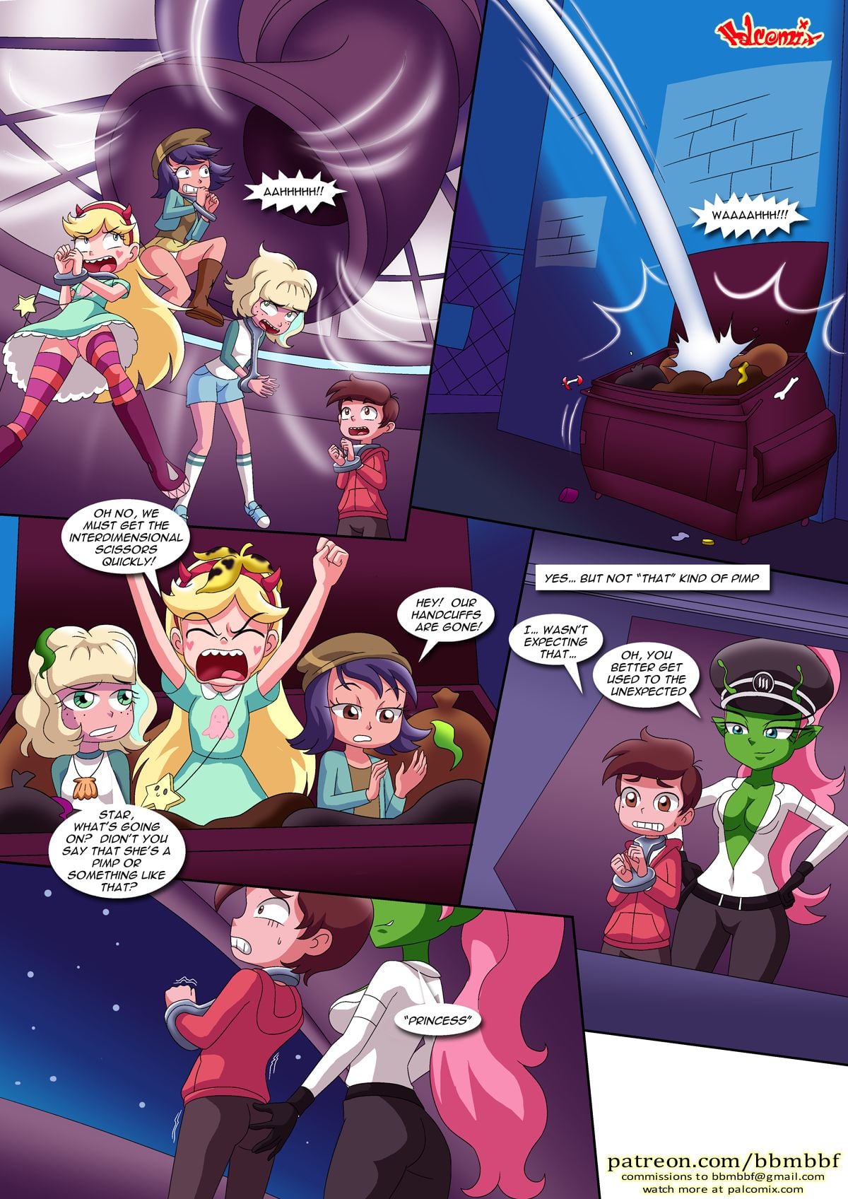 Saving Princess Marco (Star vs. the Forces of Evil, Winx Club) — preview page 8