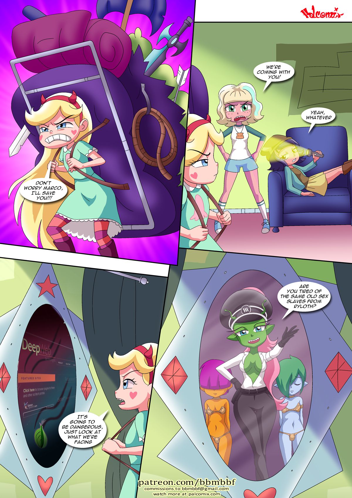 Saving Princess Marco (Star vs. the Forces of Evil, Winx Club) — preview page 9