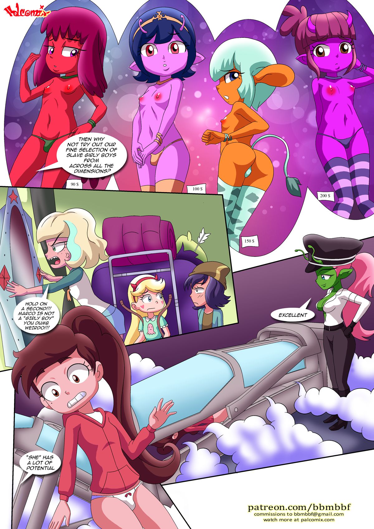 Saving Princess Marco (Star vs. the Forces of Evil, Winx Club) — preview page 10