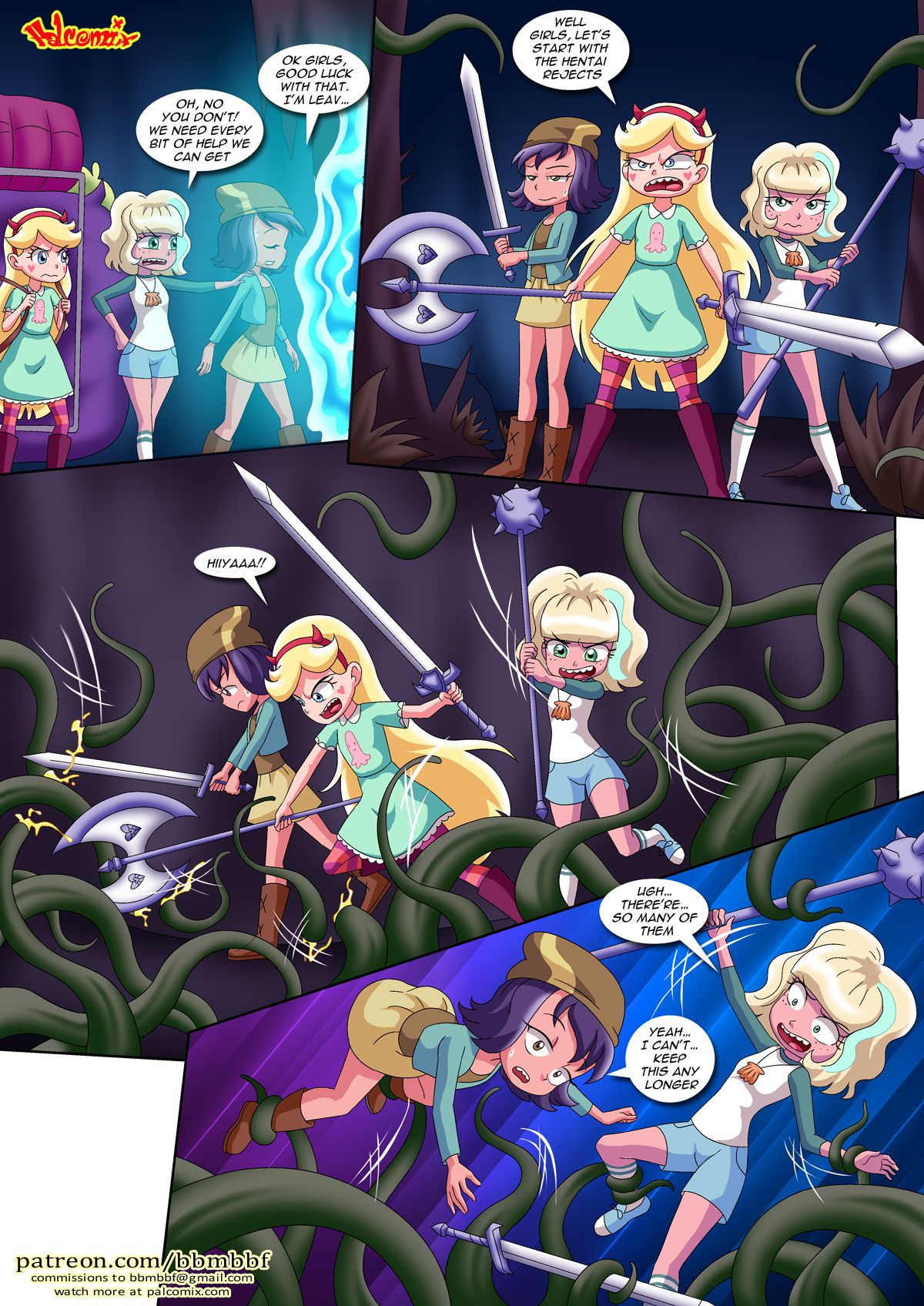 Saving Princess Marco (Star vs. the Forces of Evil, Winx Club) — preview page 12