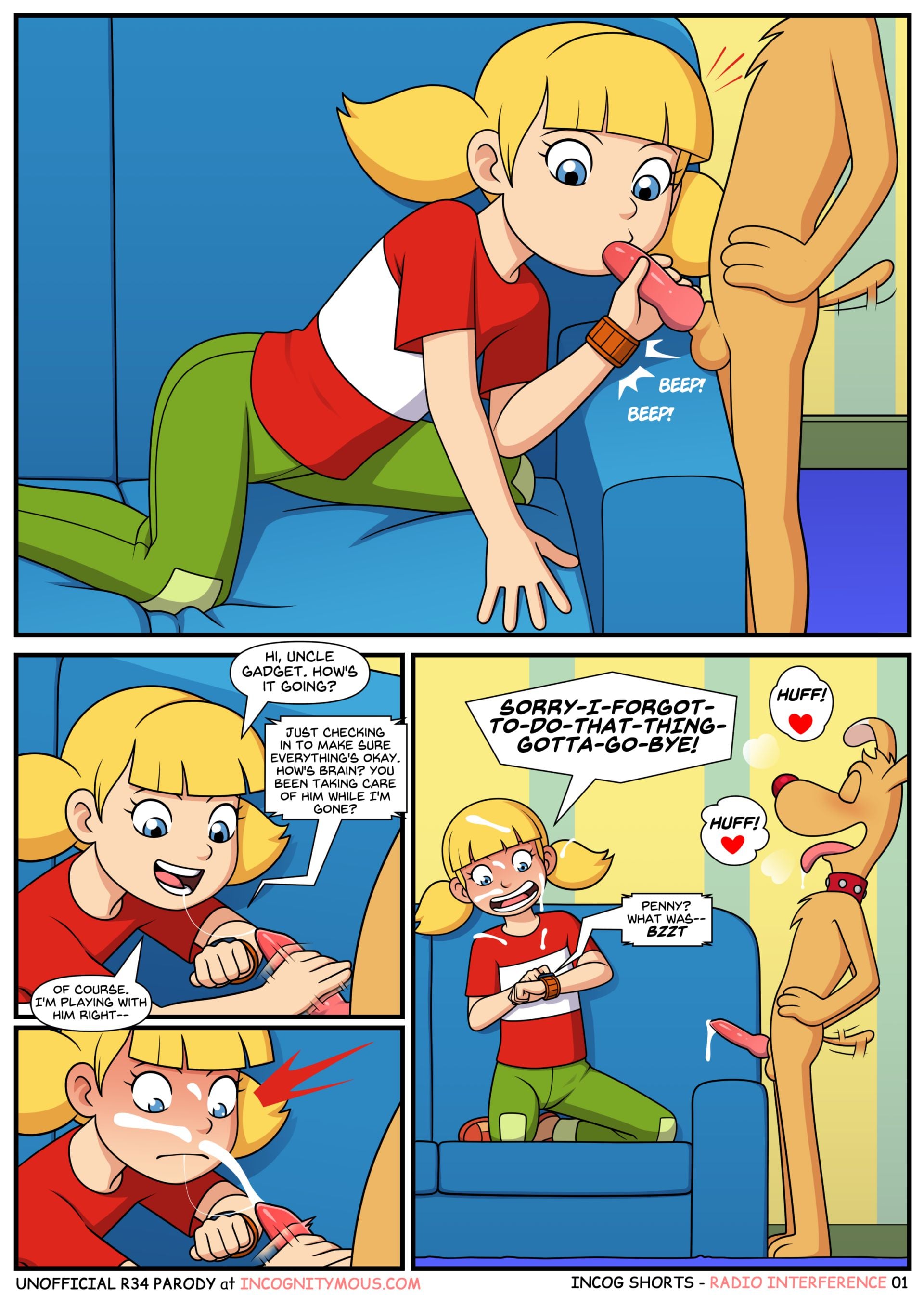 Shorts 3 – Radio Interference (Inspector Gadget) — preview page 1