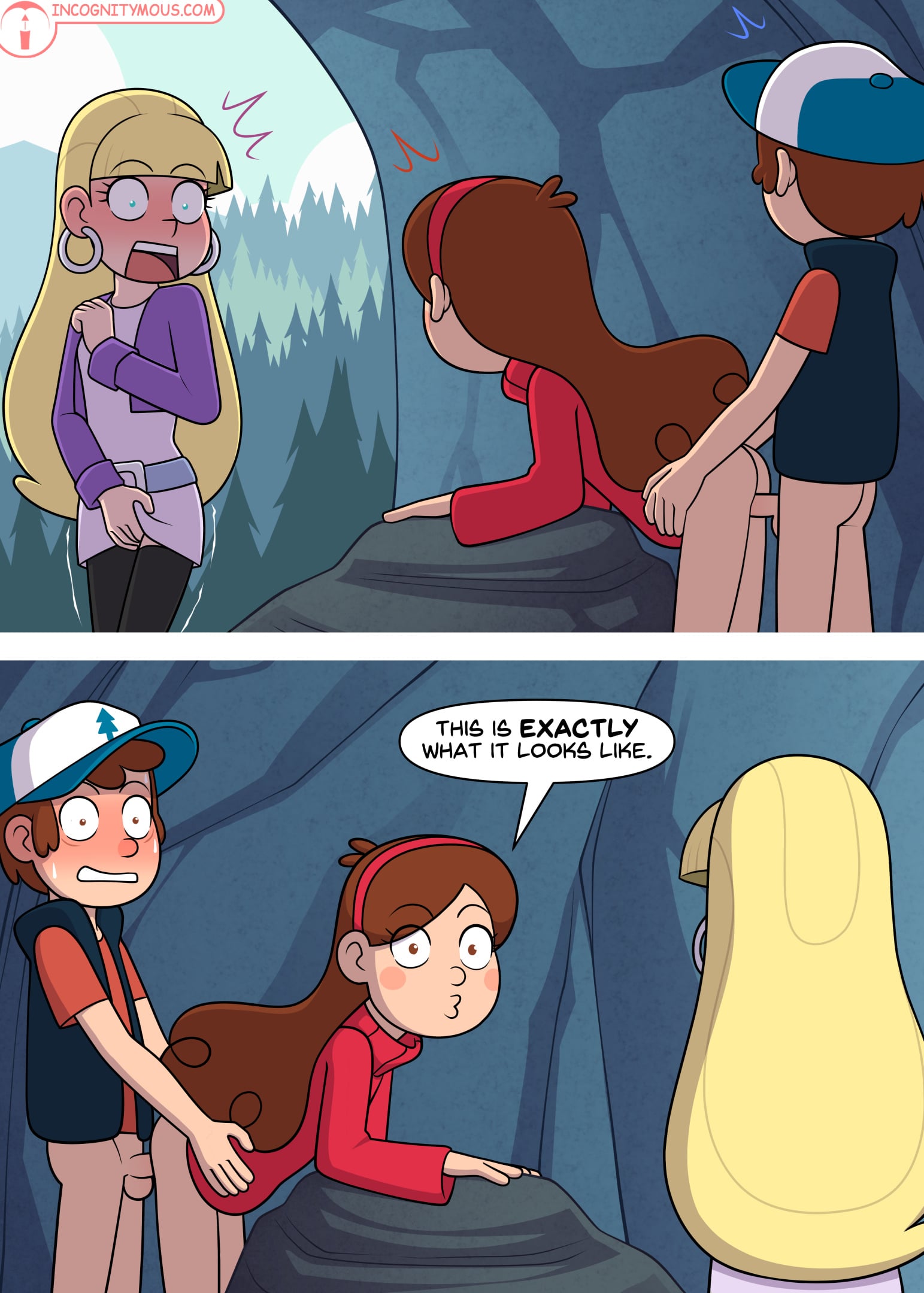 Shorts 6 – Pine (Gravity Falls) — preview page 1