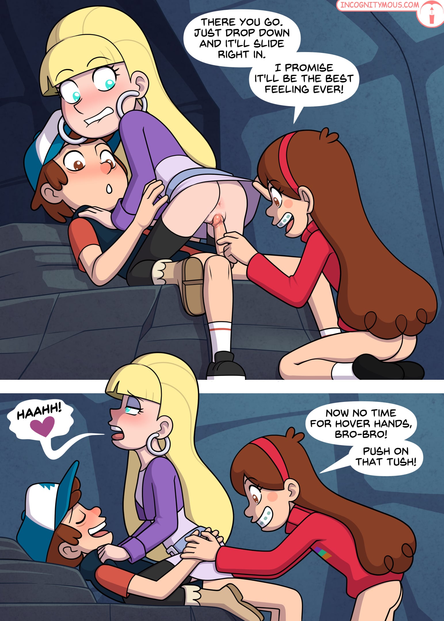 Shorts 6 – Pine (Gravity Falls) — preview page 3