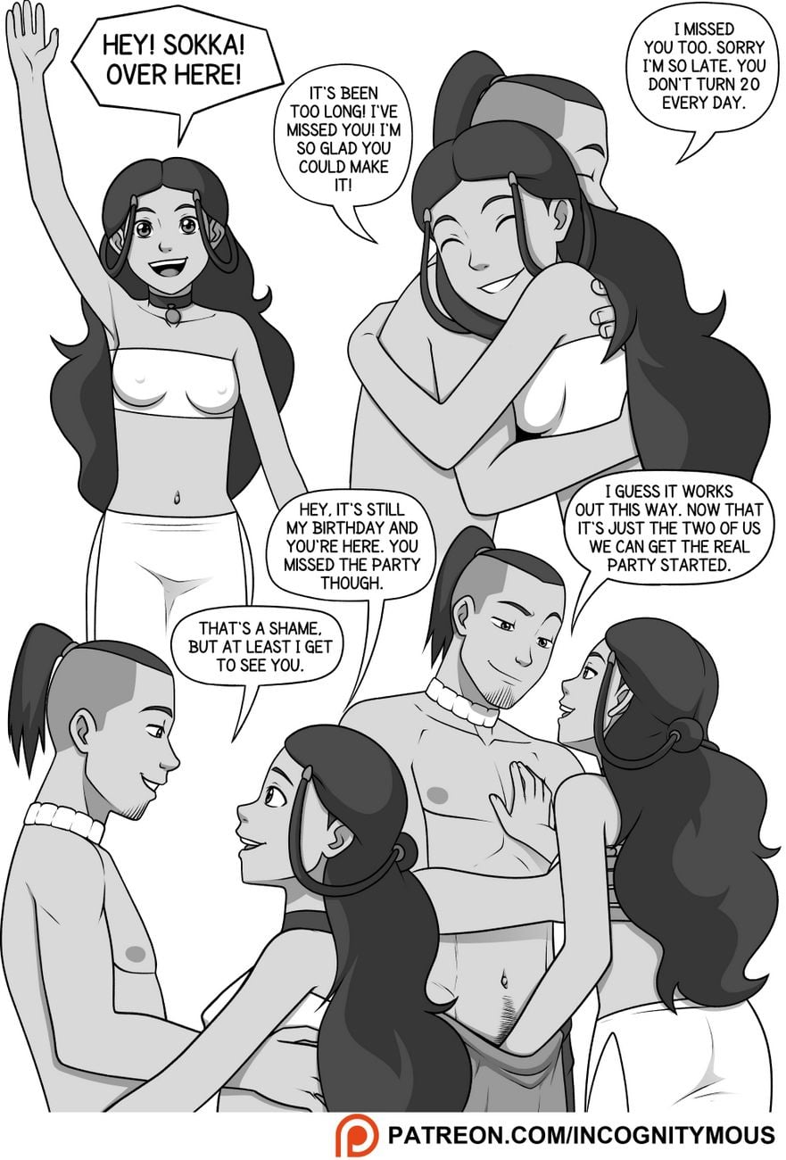 Steamy Afterparty (Avatar: The Last Airbender) 1.5 – Steamy Afterparty – Chapter 1 (Avatar: The Last Airbender) — preview page 2
