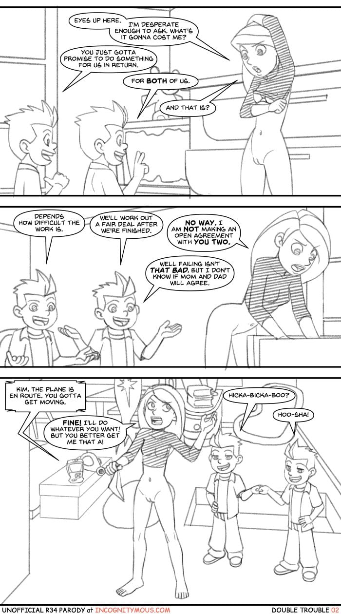Double Trouble (Kim Possible) 1.5 – Double Trouble – Chapter 1 (Kim Possible) — preview page 2
