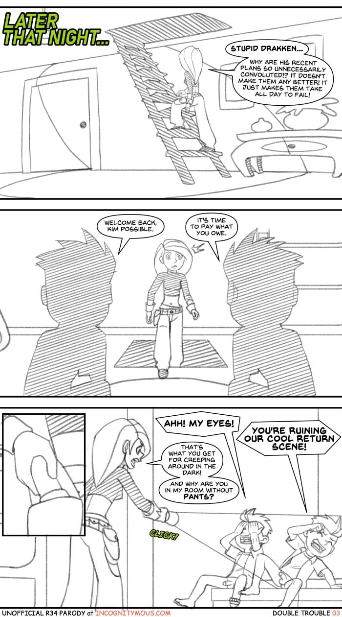 Double Trouble (Kim Possible) 1.5 – Double Trouble – Chapter 1 (Kim Possible) — preview page 3