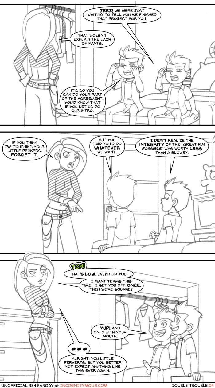 Double Trouble (Kim Possible) 1.5 – Double Trouble – Chapter 1 (Kim Possible) — preview page 4
